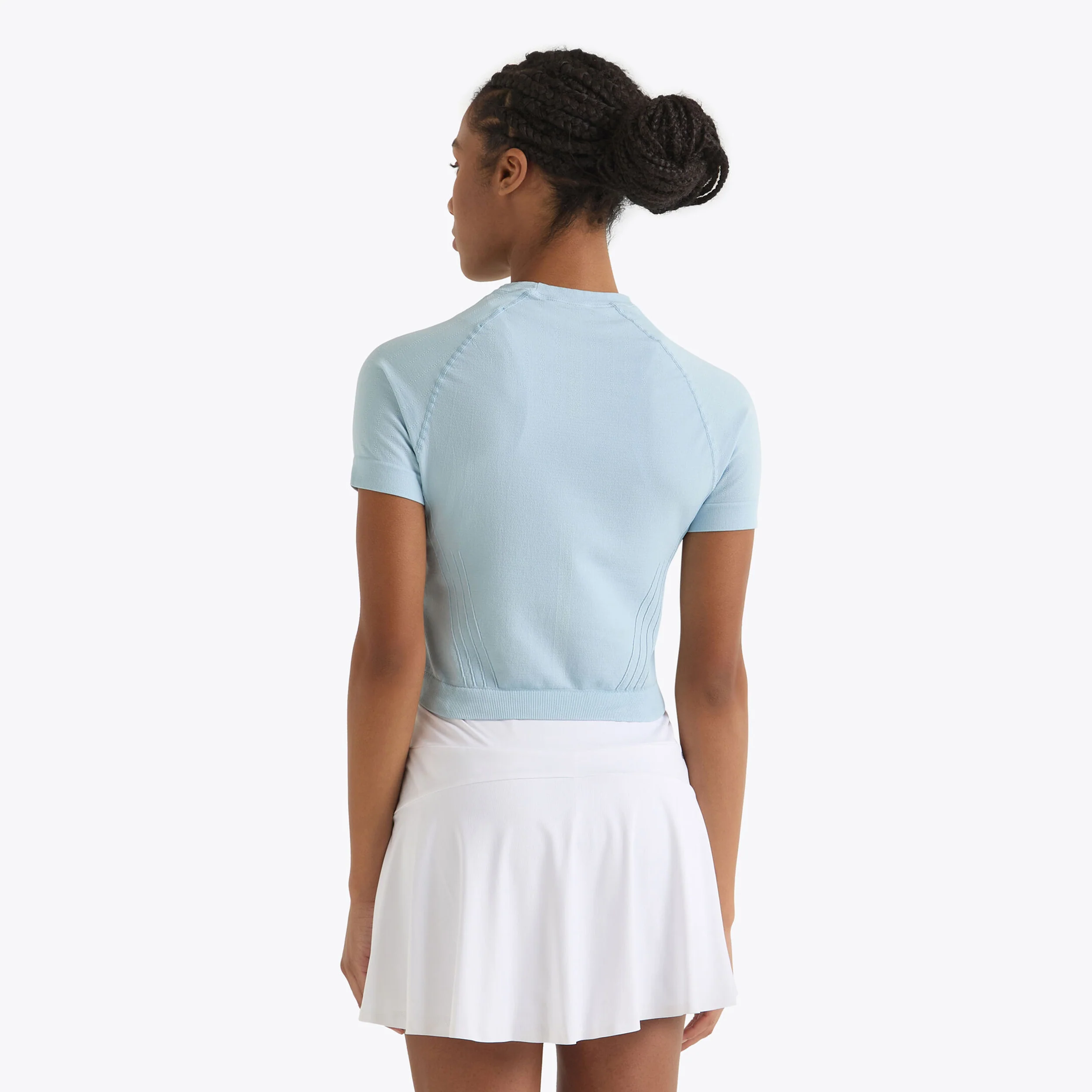L. Icon Stratouno Camiseta De Manga Corta Mujeres-Azul Claro - Image 3