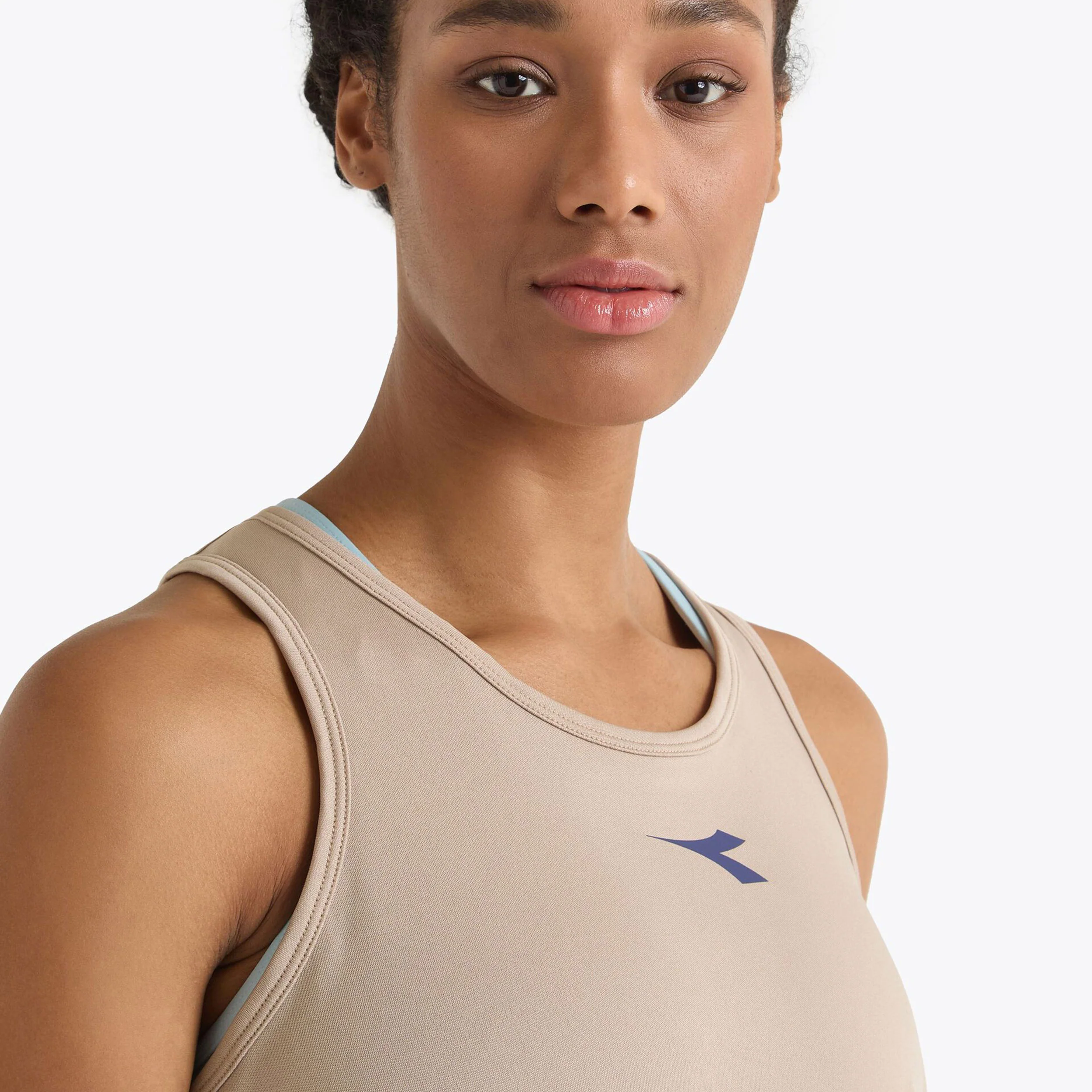 L.TankL.CoreCamisetaDeTirantesMujeres-Beige - Image 4