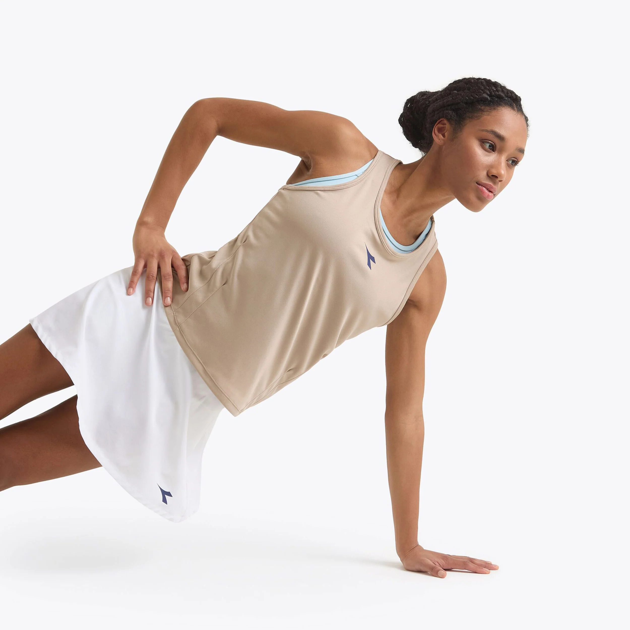 L.TankL.CoreCamisetaDeTirantesMujeres-Beige - Image 6