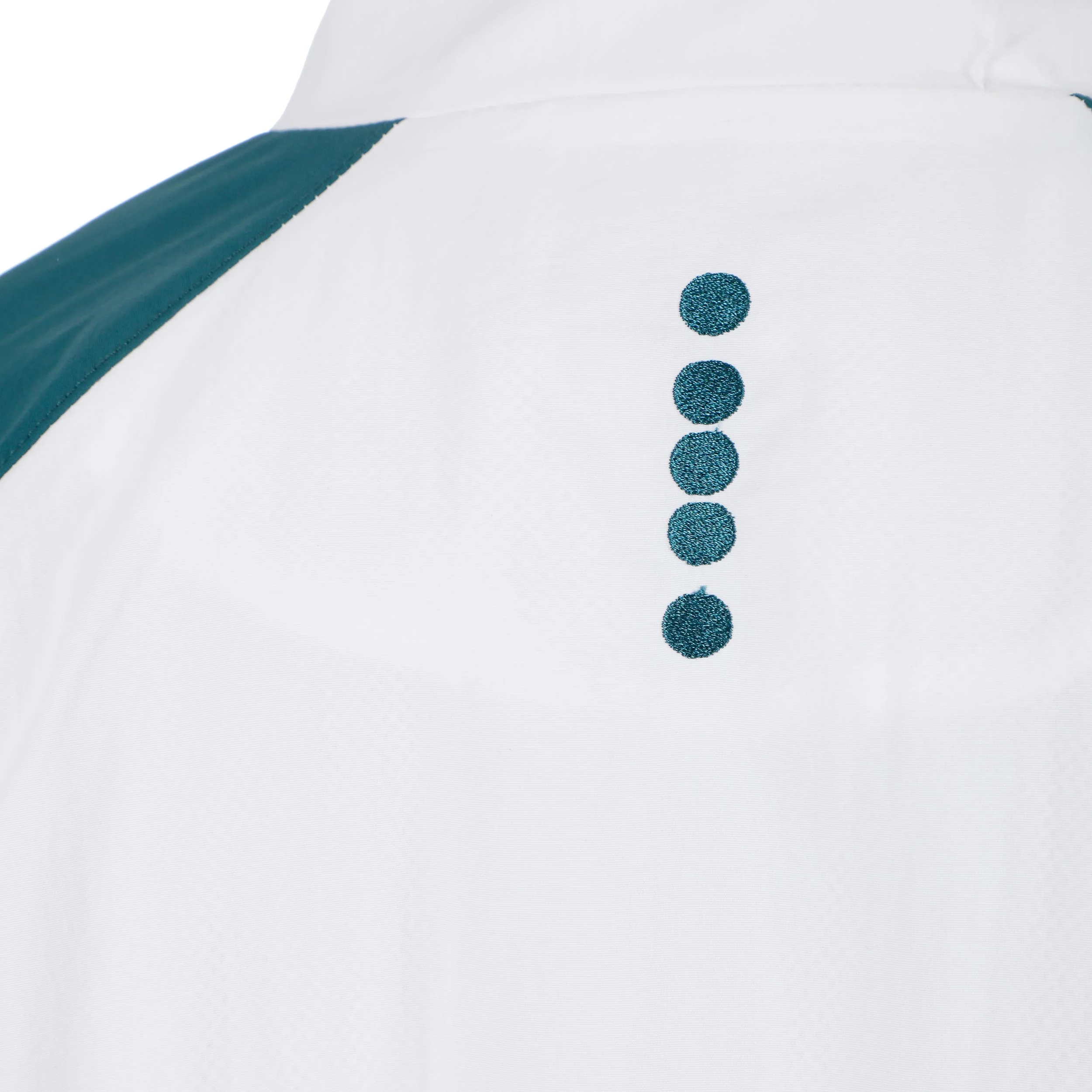 Match Chaqueta de entrenamiento Hombres-blanco, color petróleo - Image 6