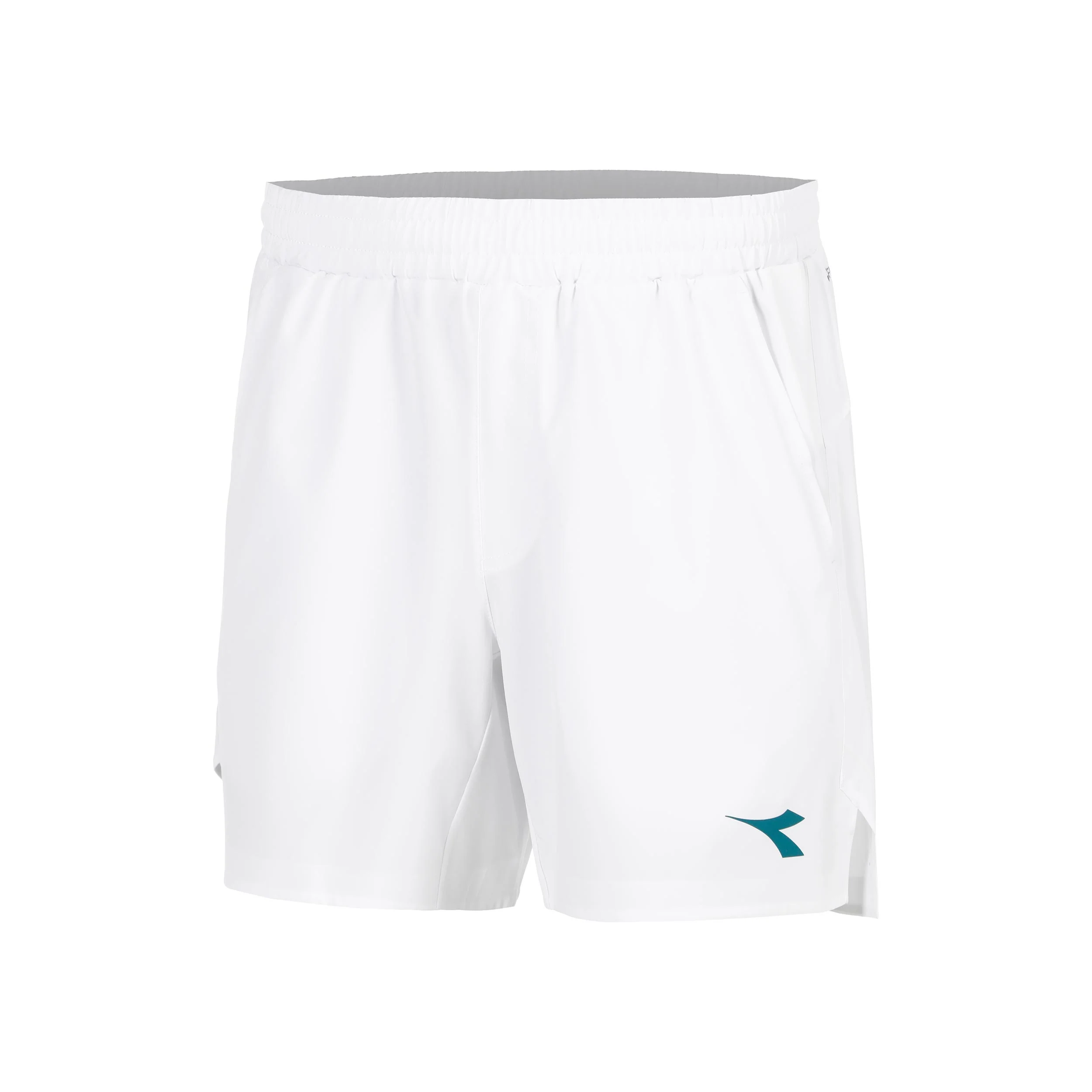 Match Shorts Hombres-blanco