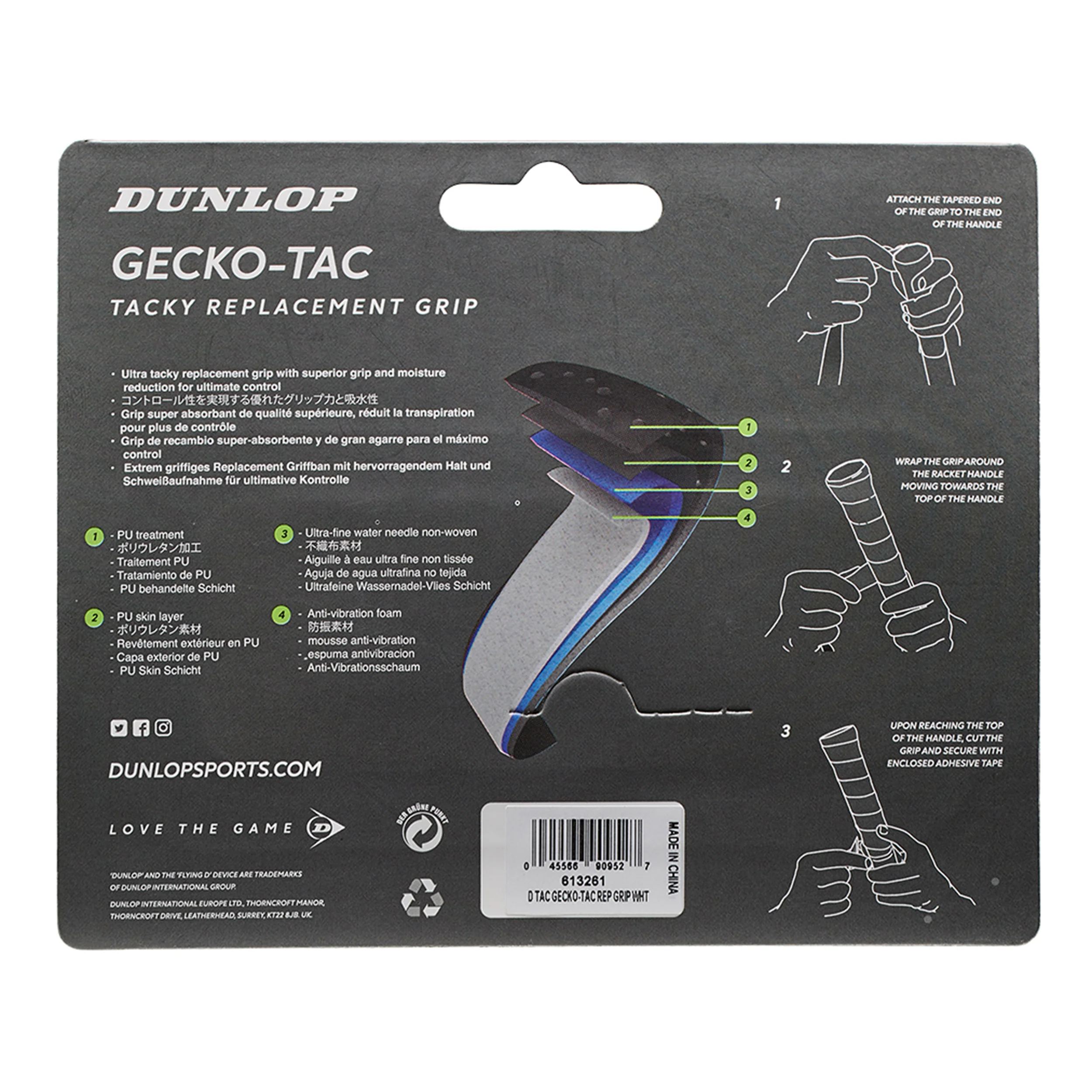 Gecko-Tac Replacement Grip Pack De 1-Blanco - Image 2