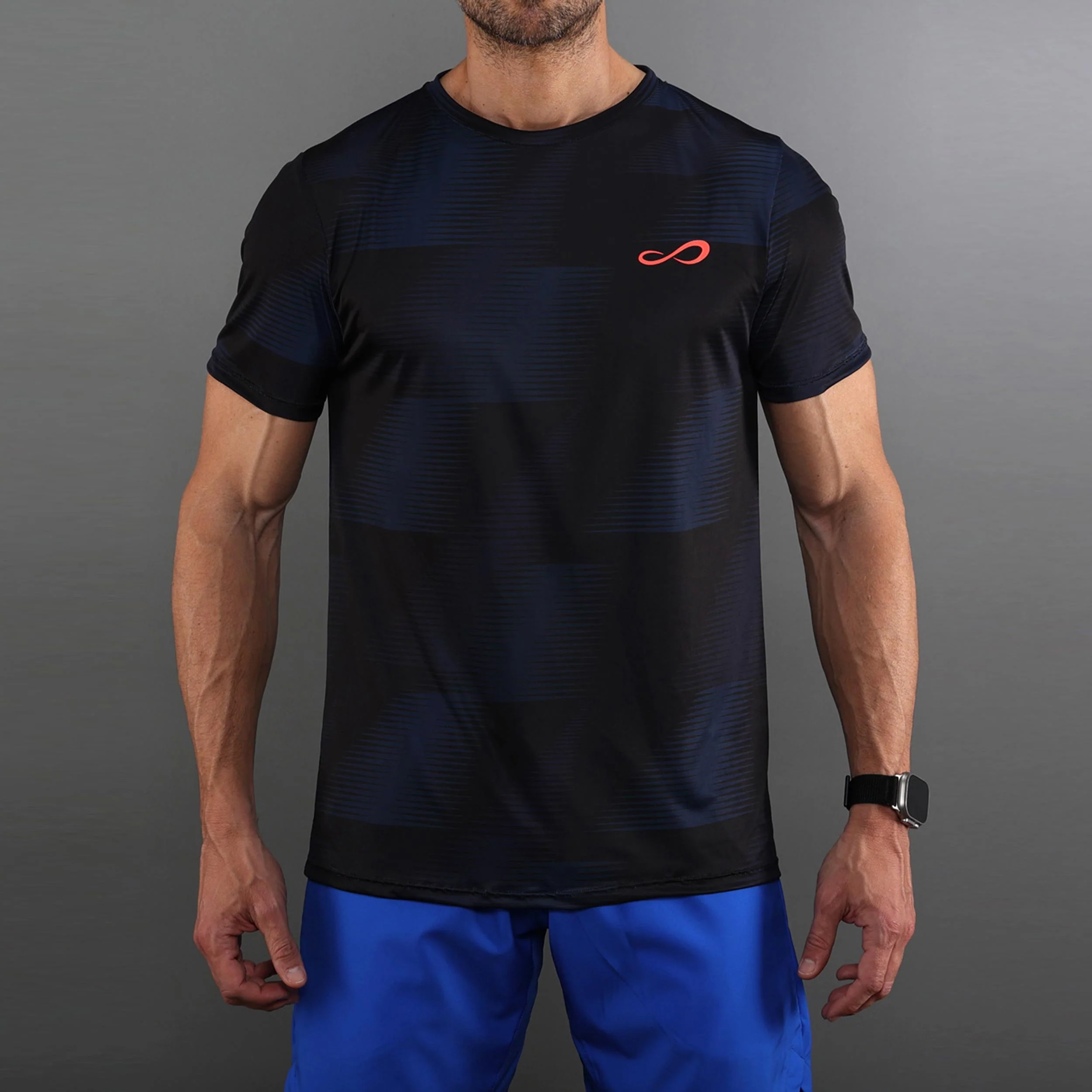Ace Vector Camiseta de manga corta Hombres-azul oscuro
