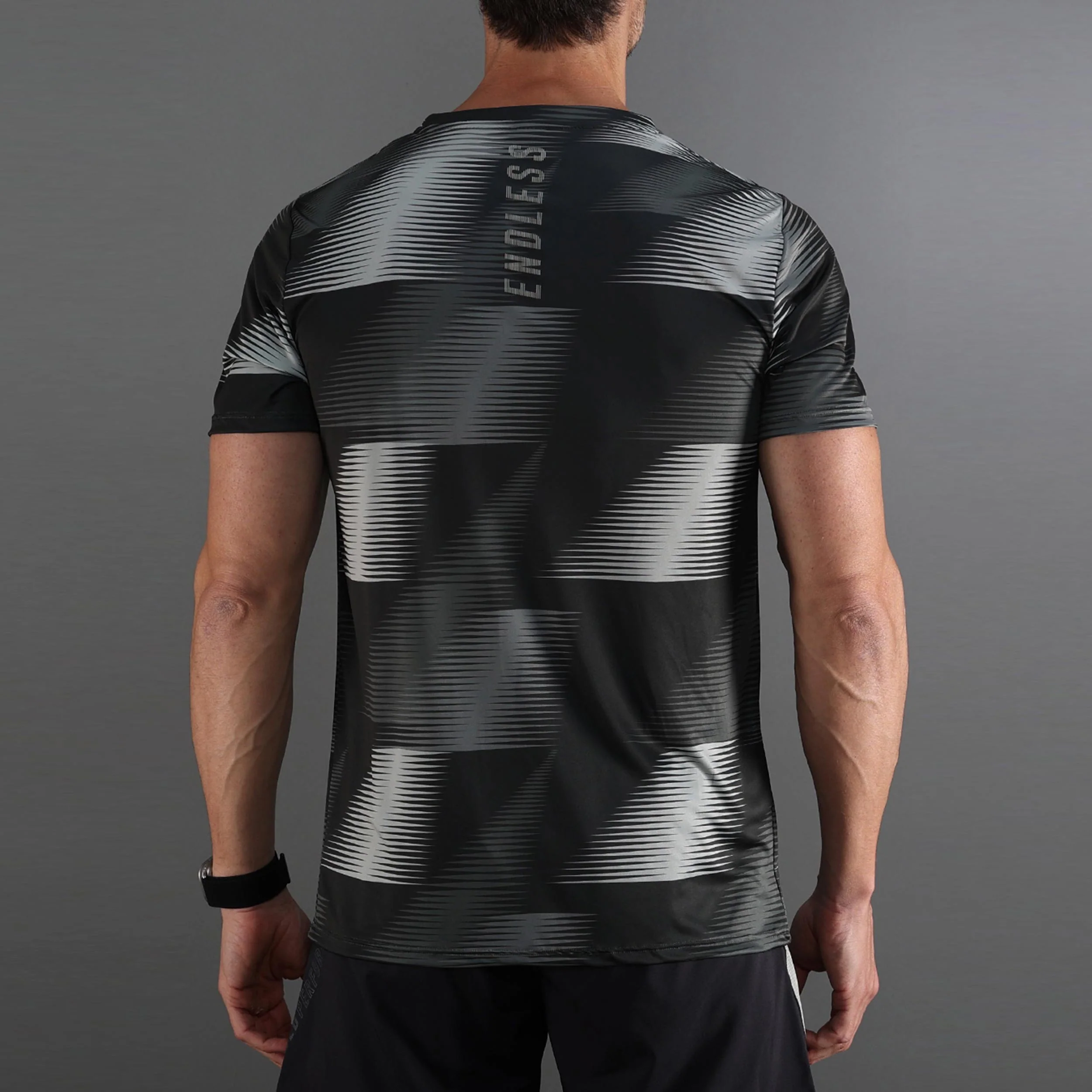 Ace Vector Camiseta de manga corta Hombres-gris oscuro, gris claro - Image 2