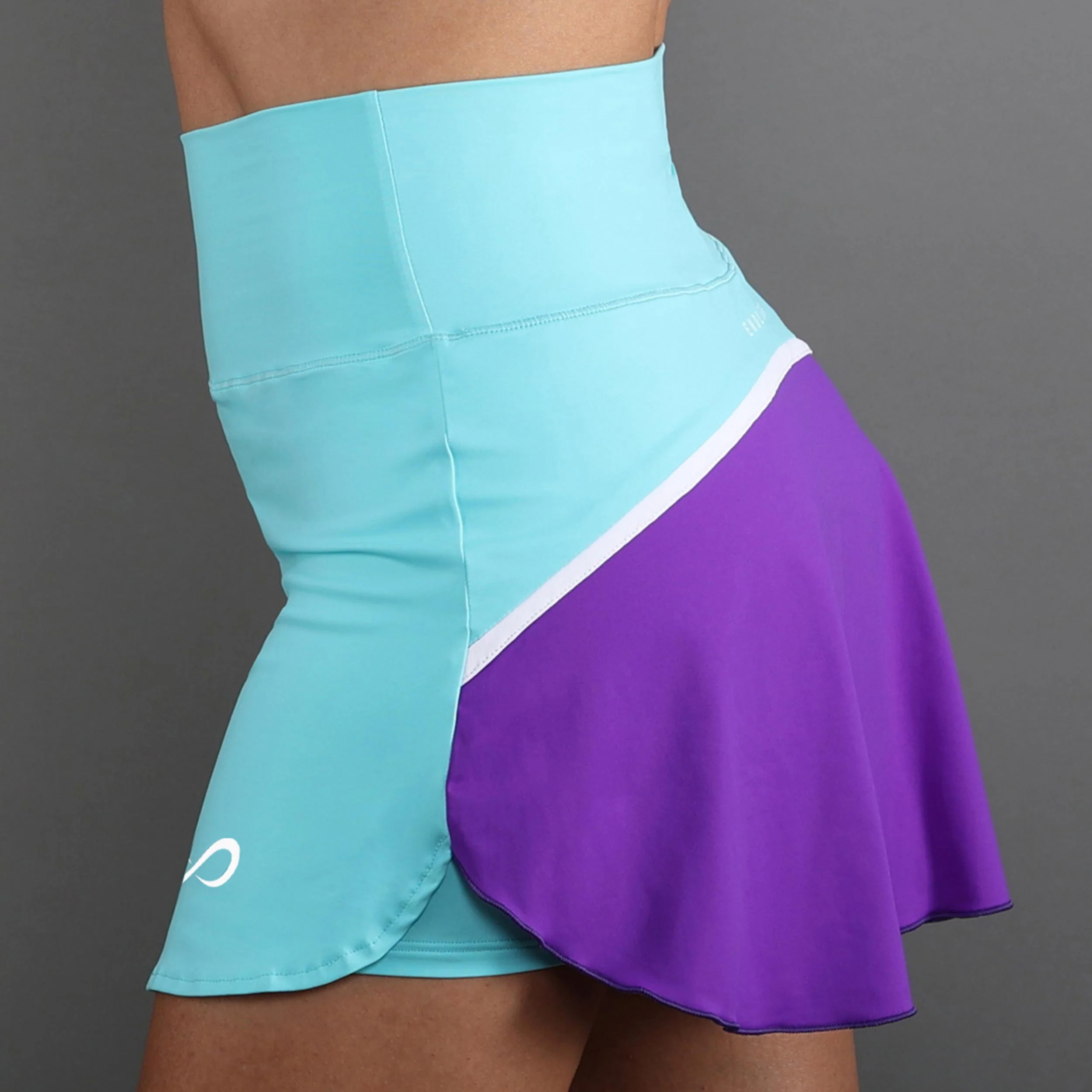 Bloom Falda Mujeres-turquesa, lila - Image 3