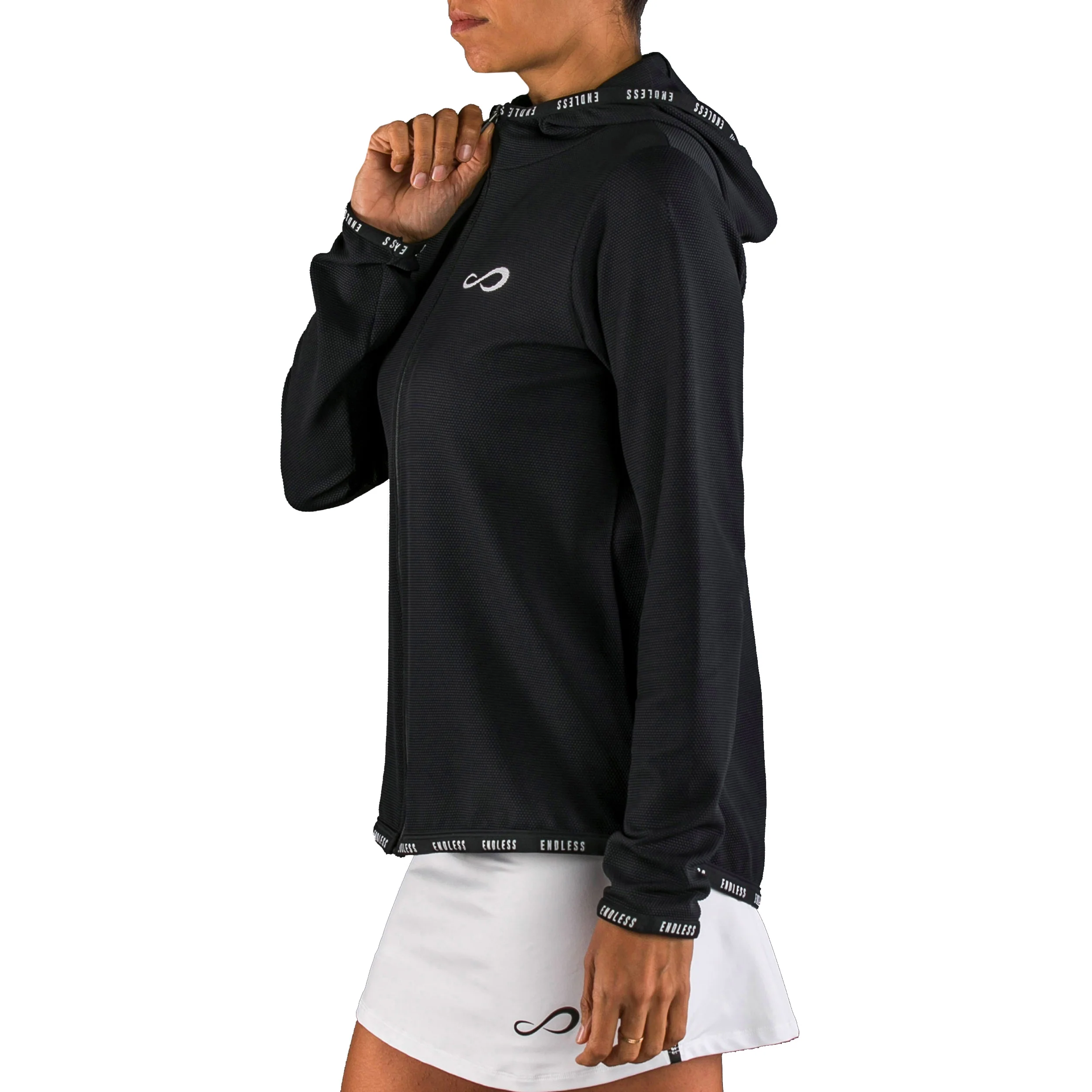 Breath Chaqueta de entrenamiento - negro - Image 3