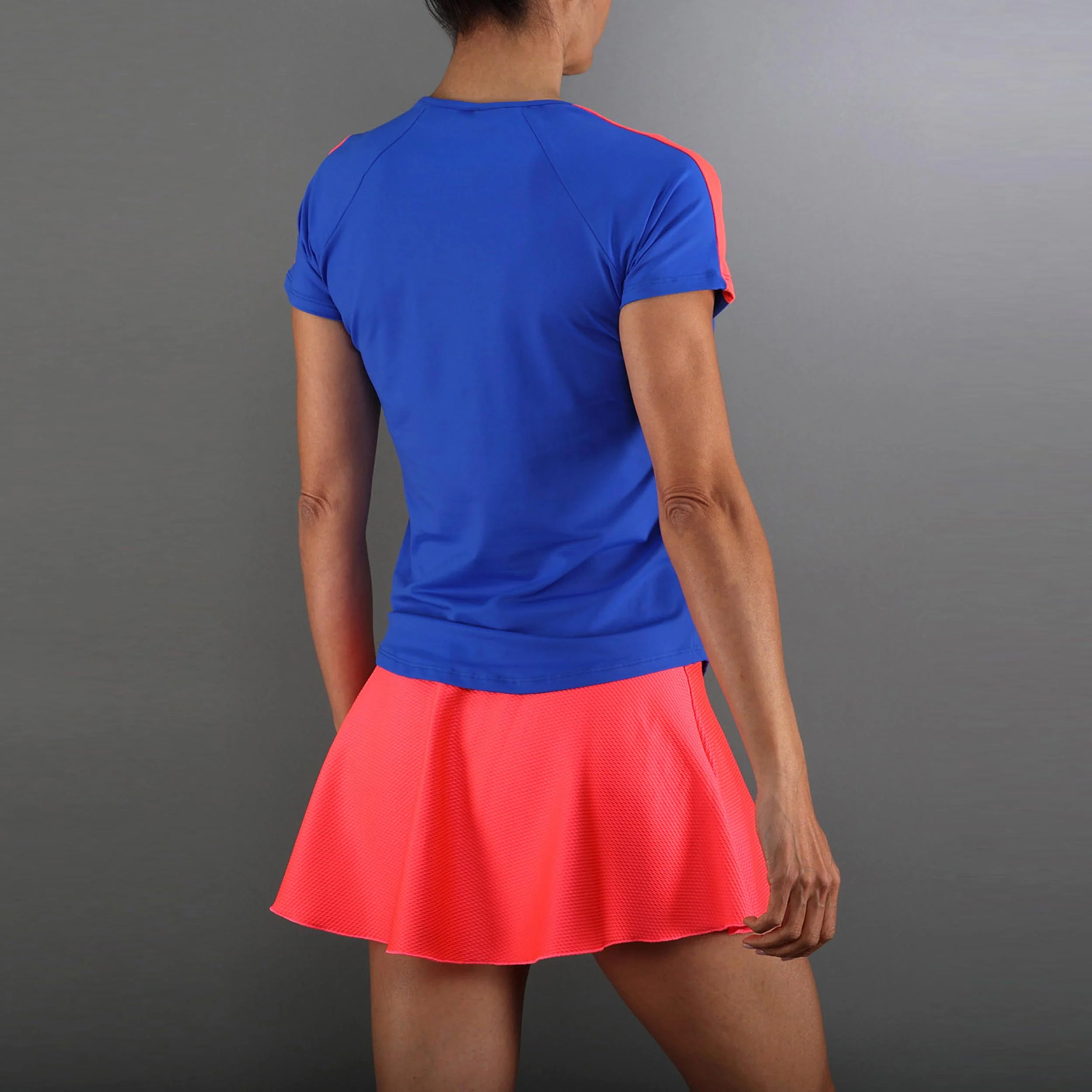 Camiseta de manga corta Mujeres-azul - Image 2