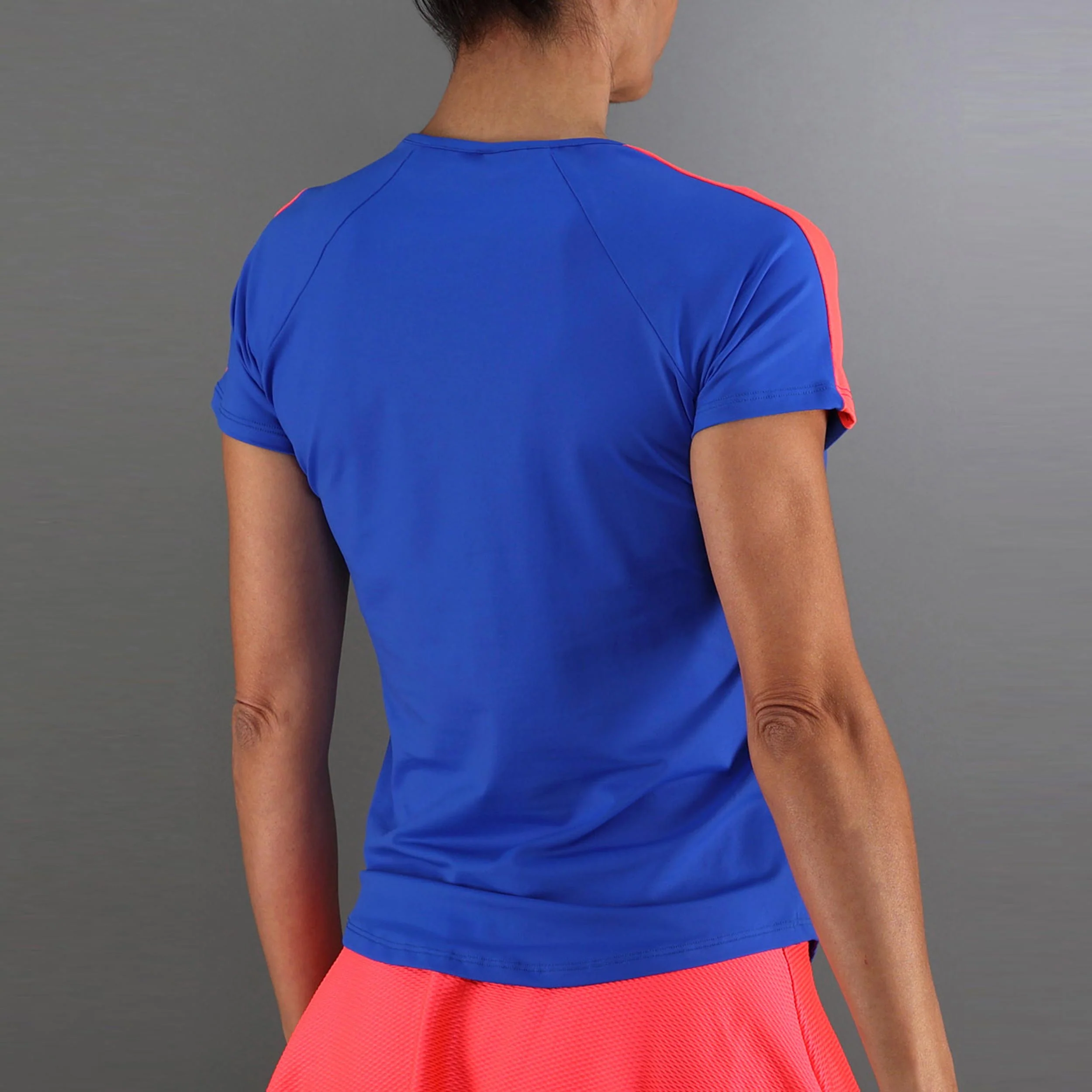 Camiseta de manga corta Mujeres-azul - Image 4