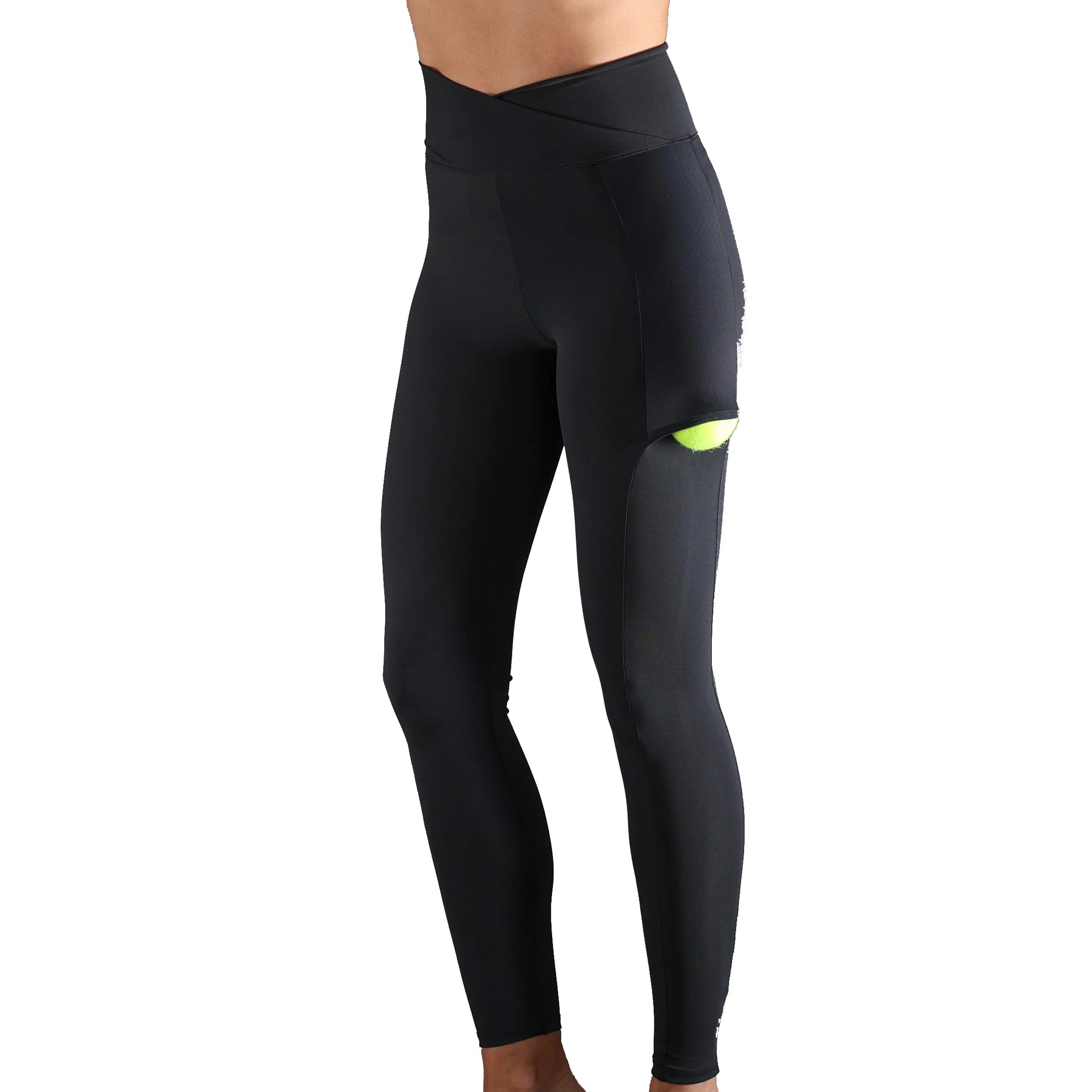 Cross Pocket Malla Mujeres - negro, - Image 8