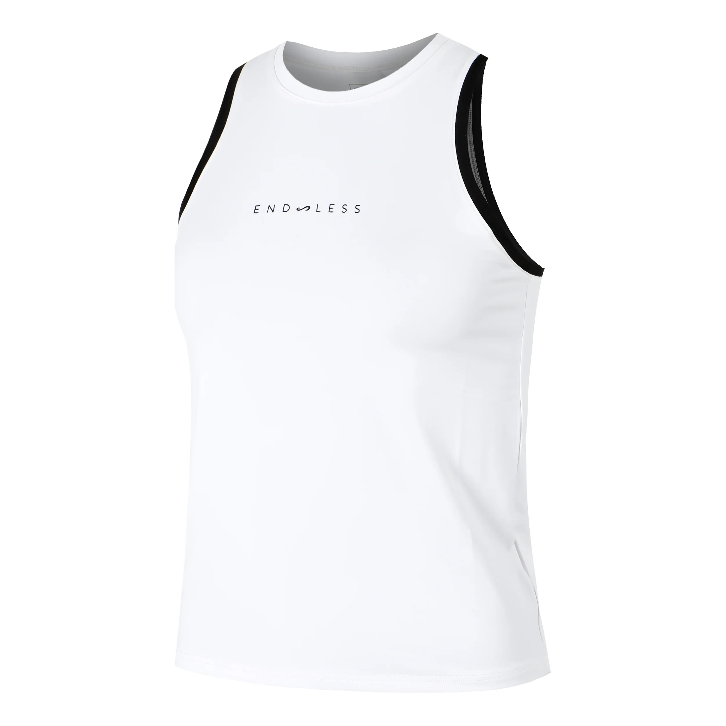 Essential Camiseta De Tirantes Mujeres-Blanco