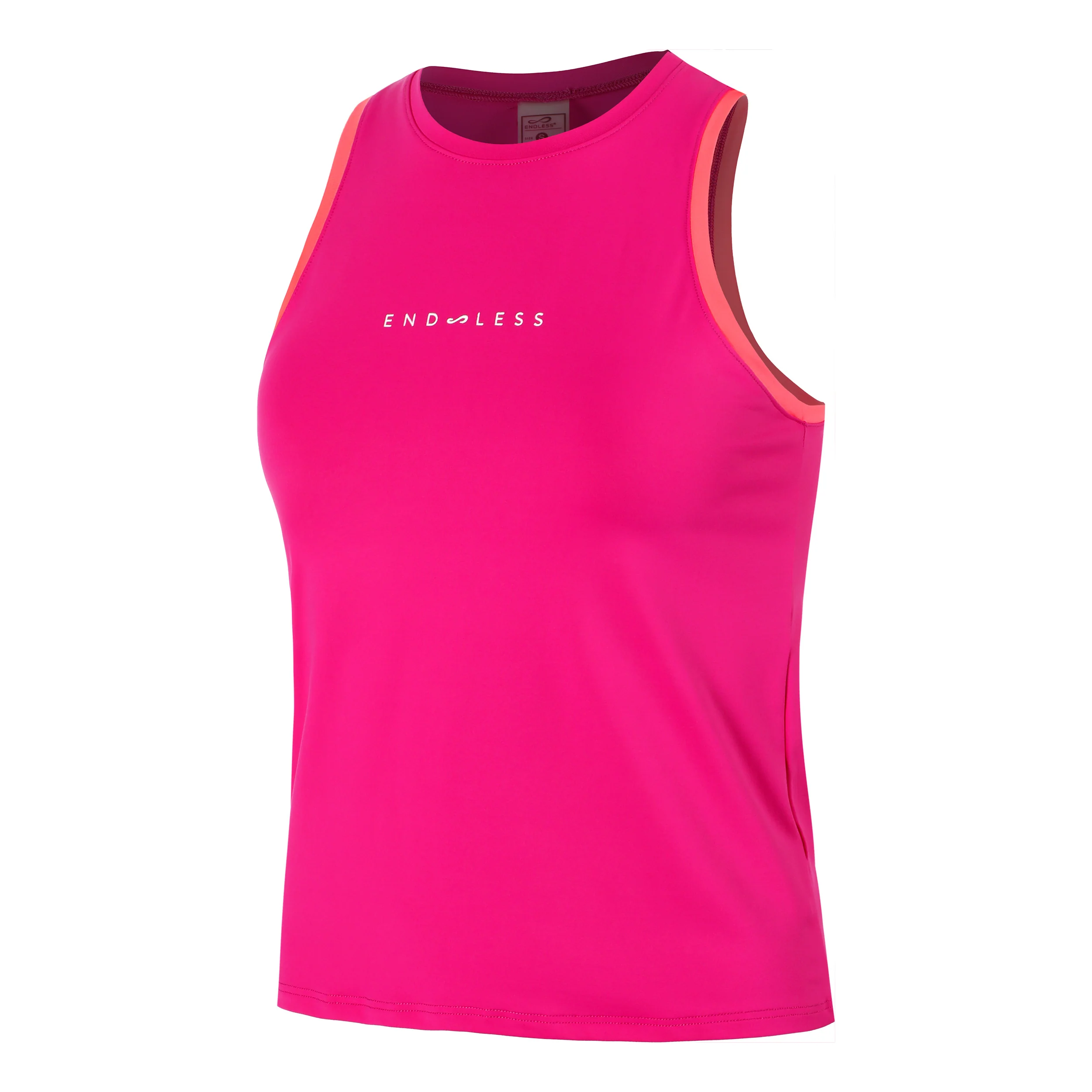 Essential Camiseta De Tirantes Mujeres-Rosa