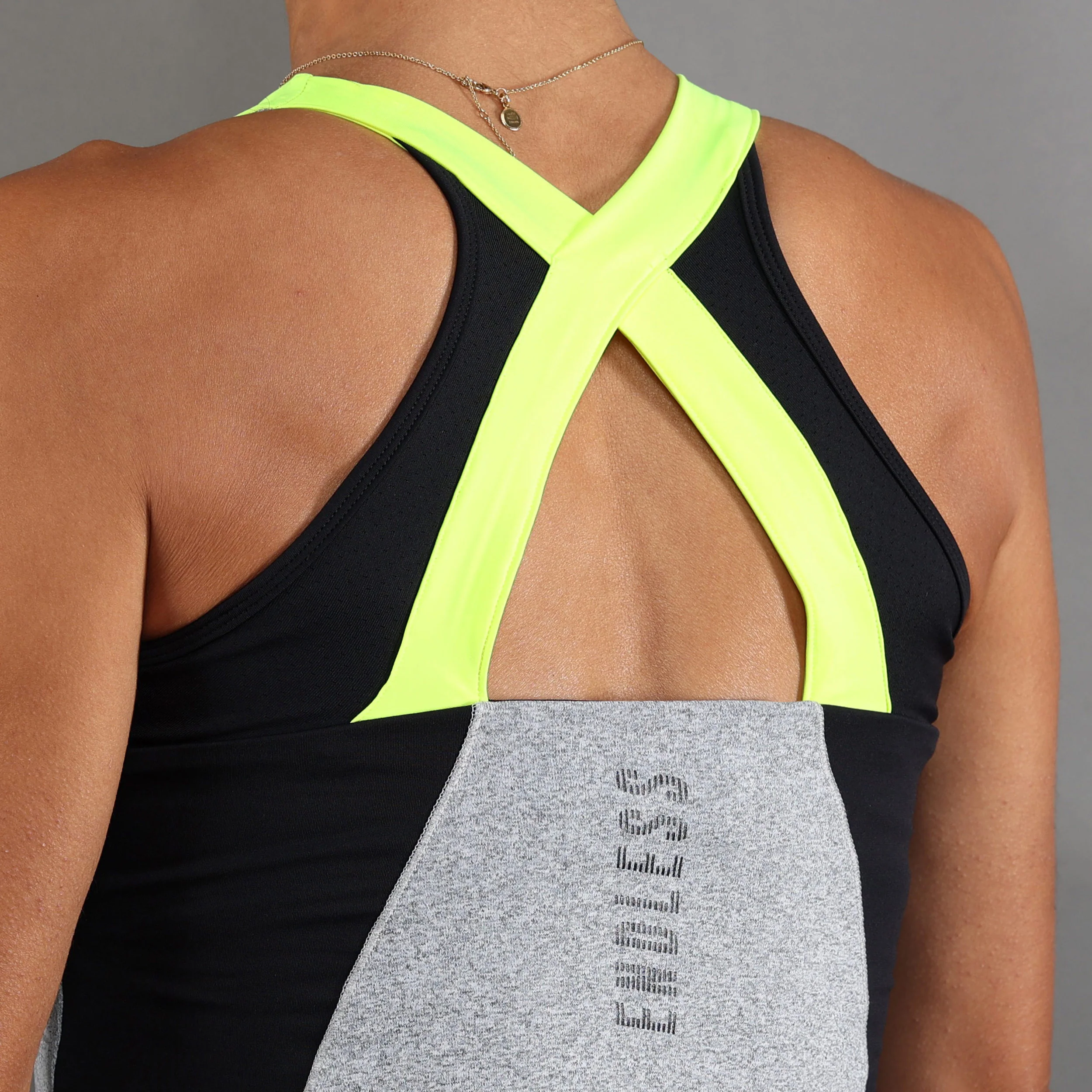 Grace Camiseta De Tirantes Mujeres-Gris,Negro - Image 4