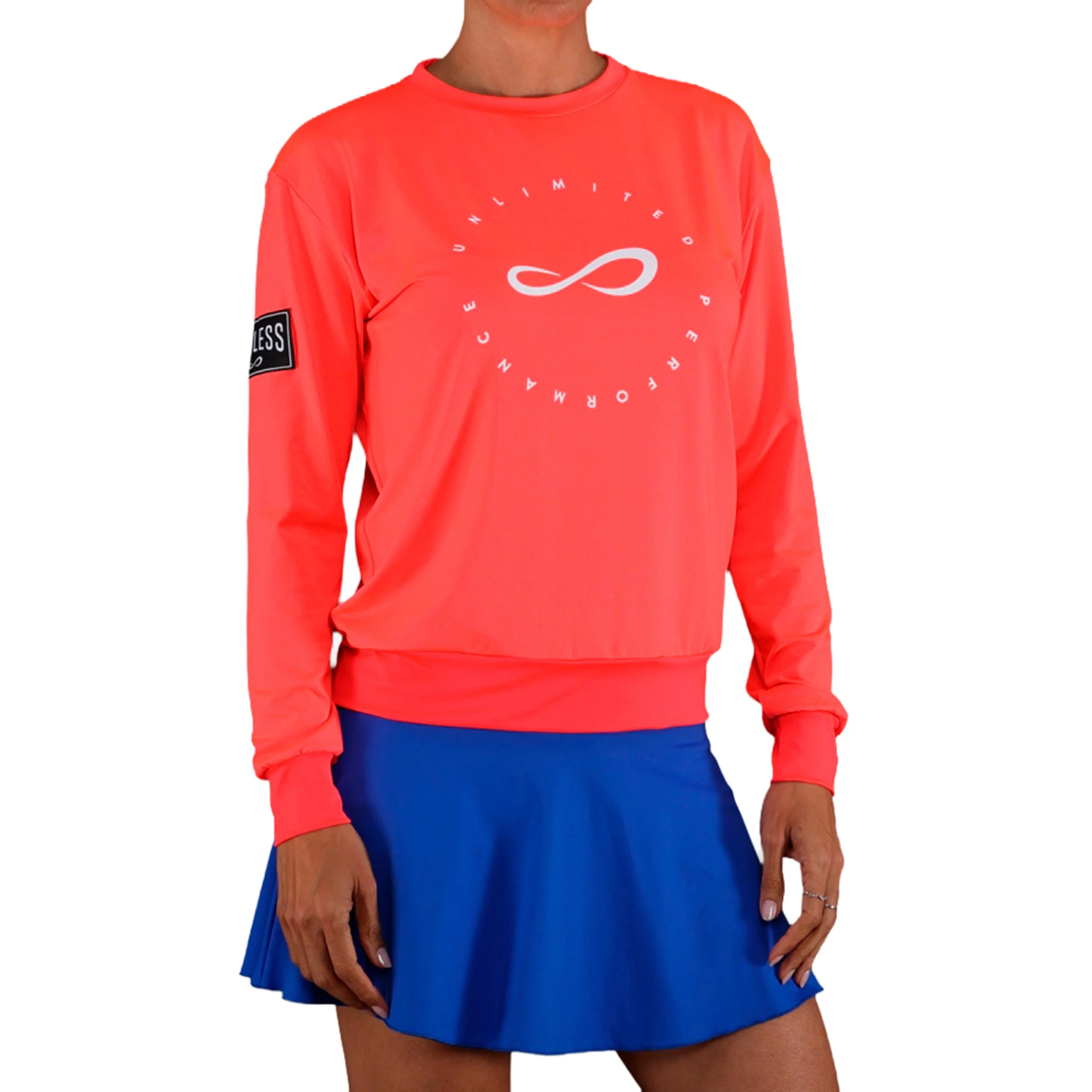Inner Tech Sudadera Mujeres-coral