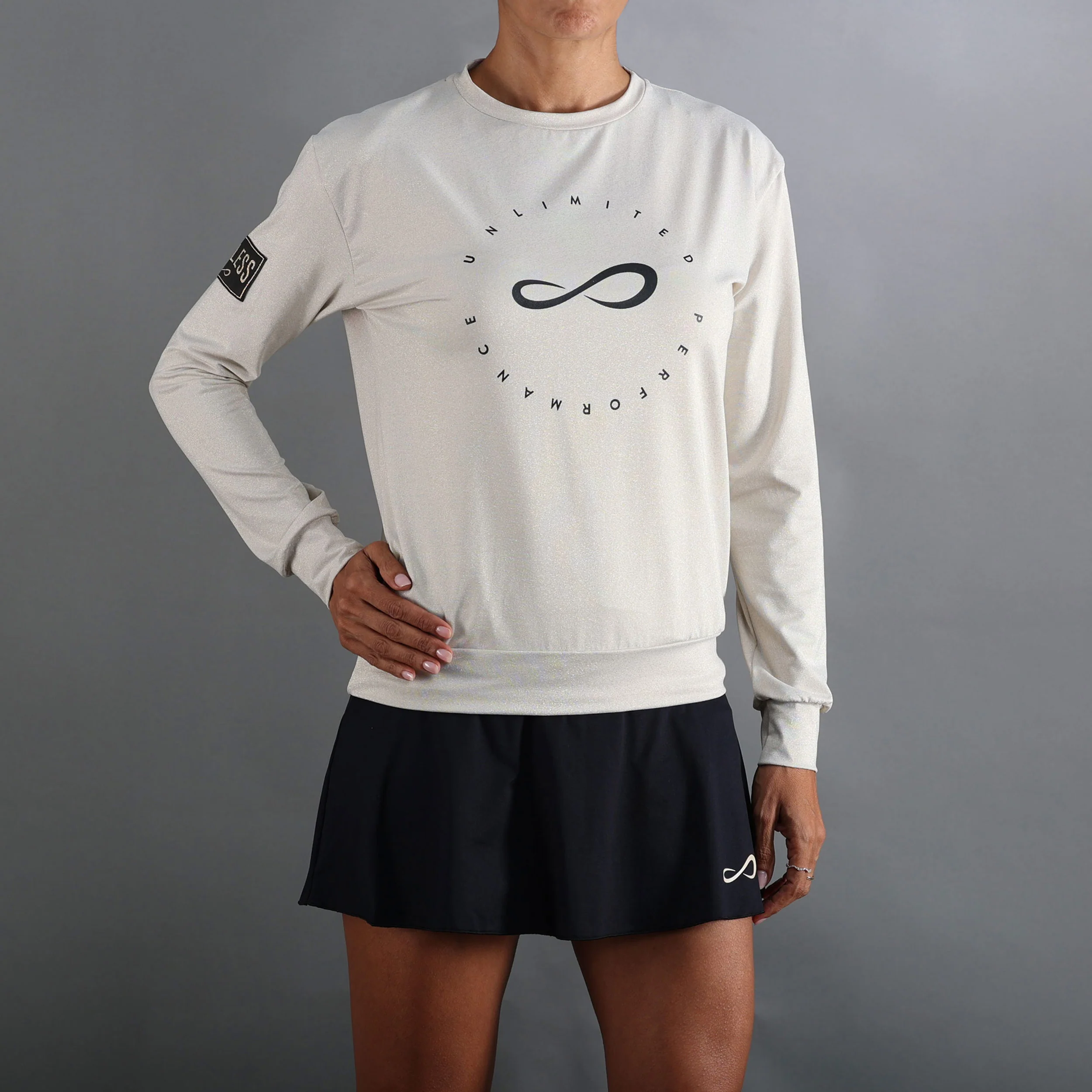 Inner Tech Sudadera Mujeres-Dorado - Image 4