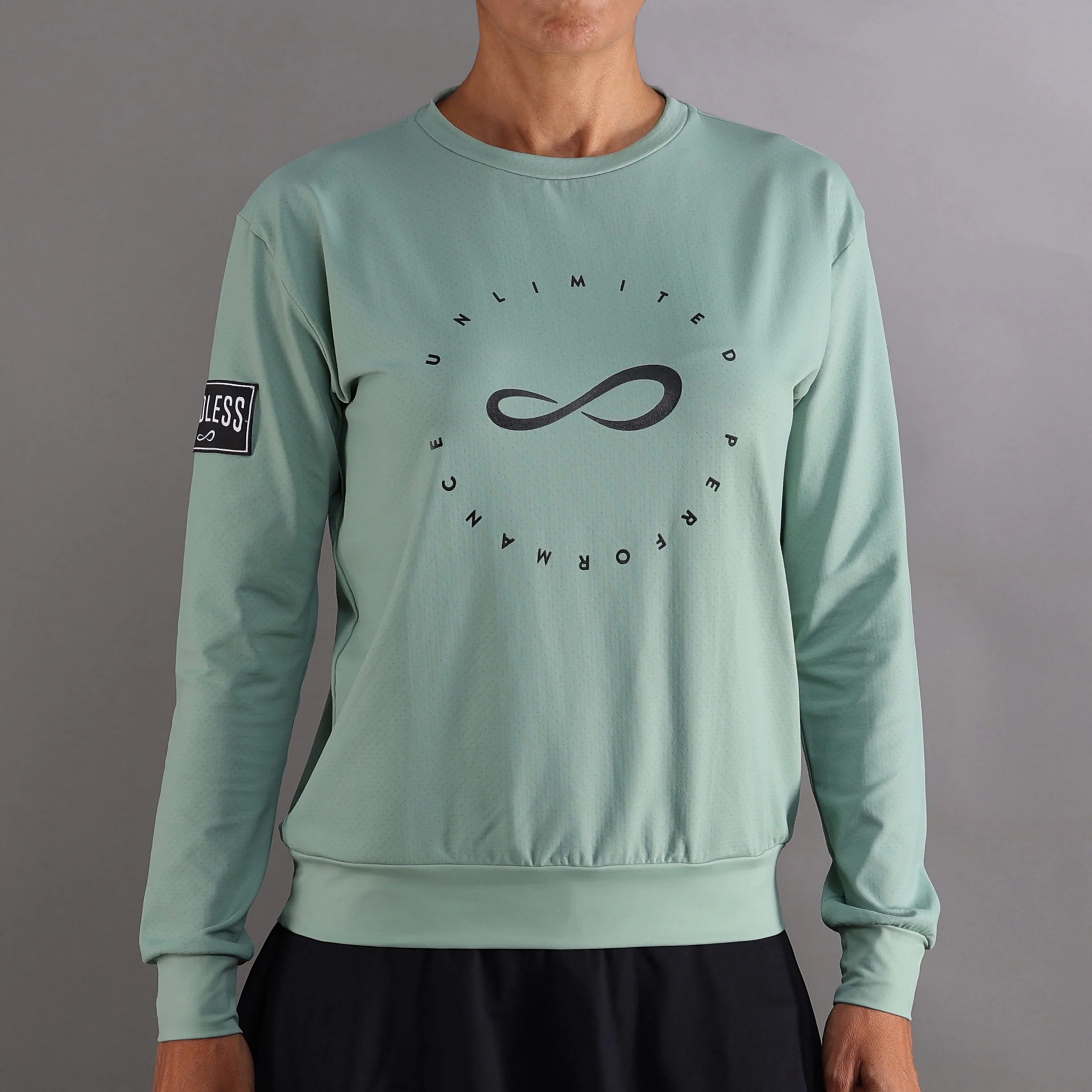 Inner Tech Sudadera Mujeres-Verde,Azul Oscuro
