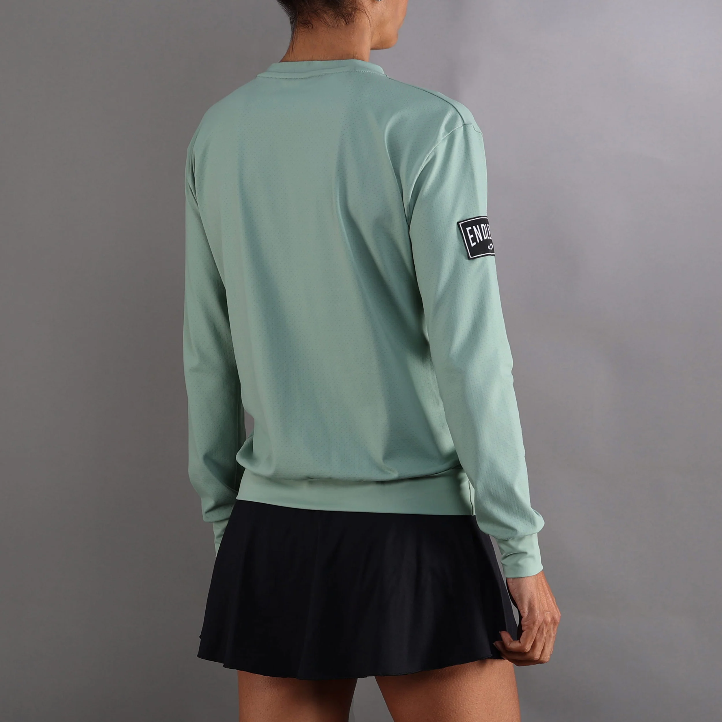 Inner Tech Sudadera Mujeres-Verde,Azul Oscuro - Image 4