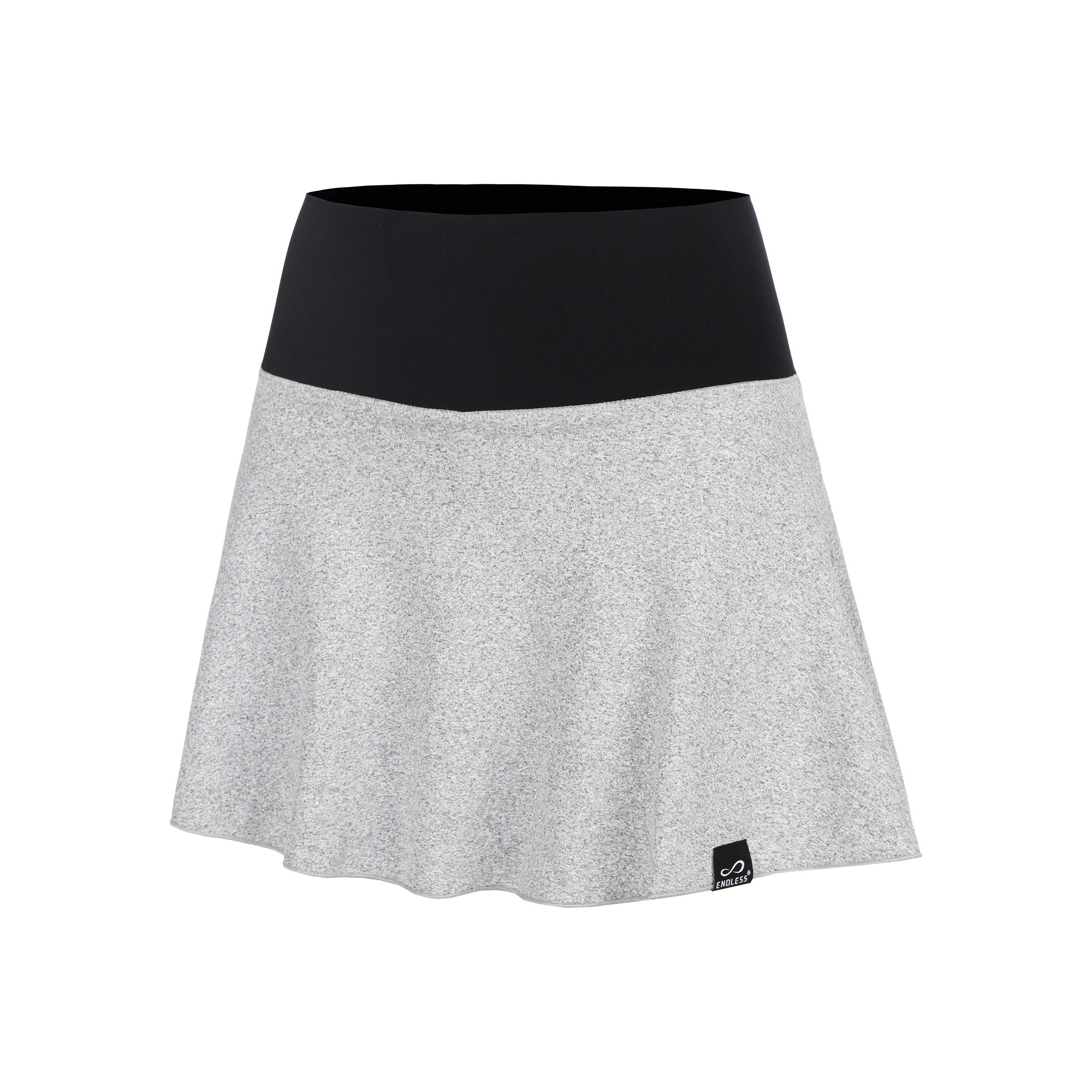 Lux Ii Falda Mujeres-Gris,Negro