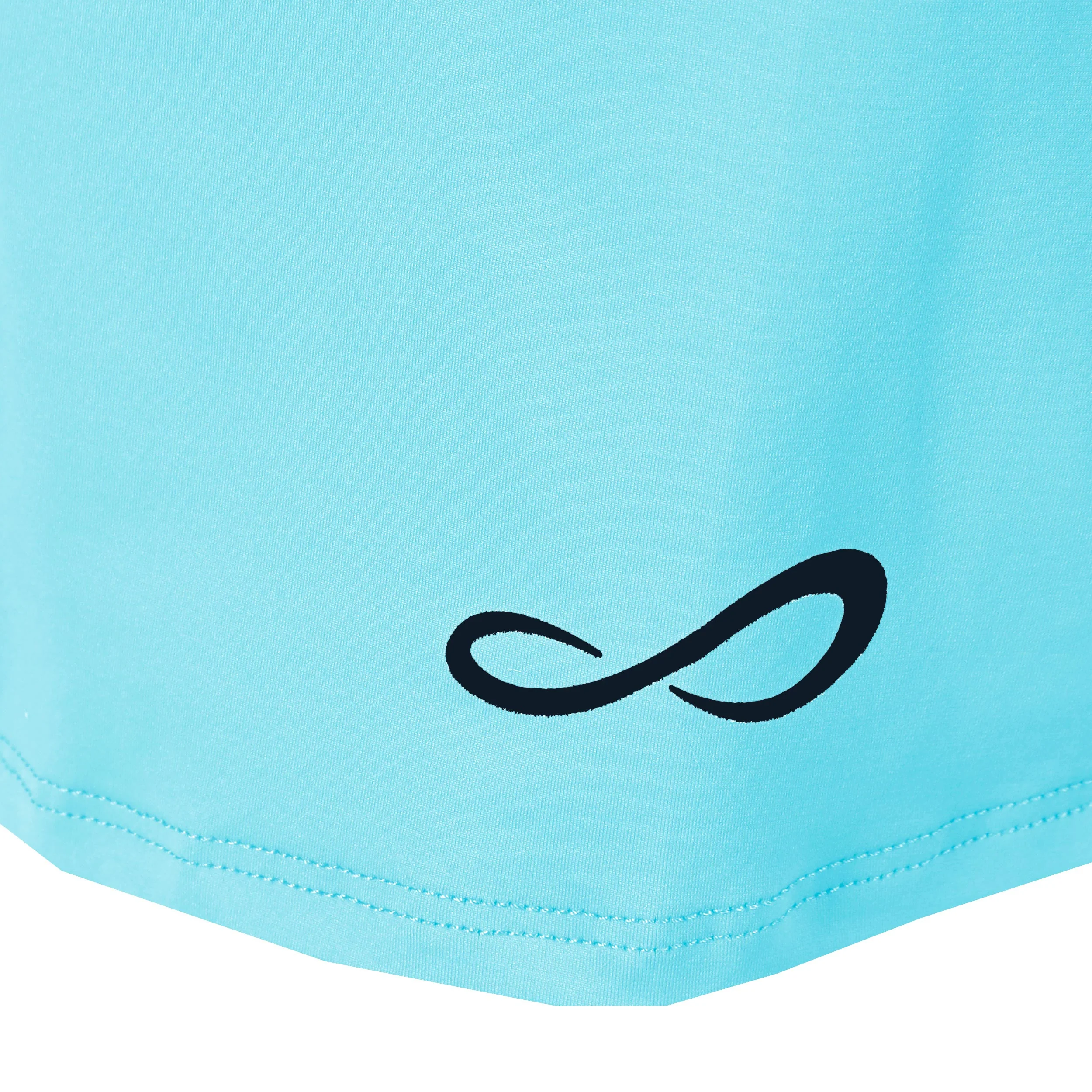 Minimal High Waist Falda Mujeres-Azul - Image 2