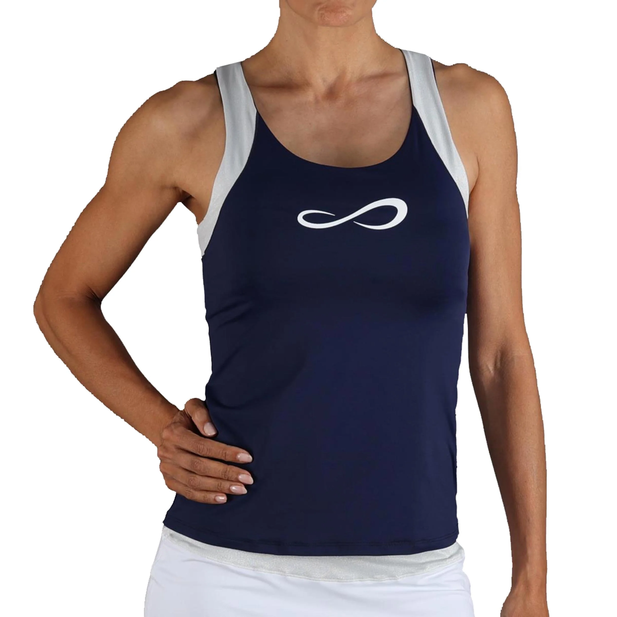 Race Camiseta De Tirantes Mujeres-Azul Oscuro