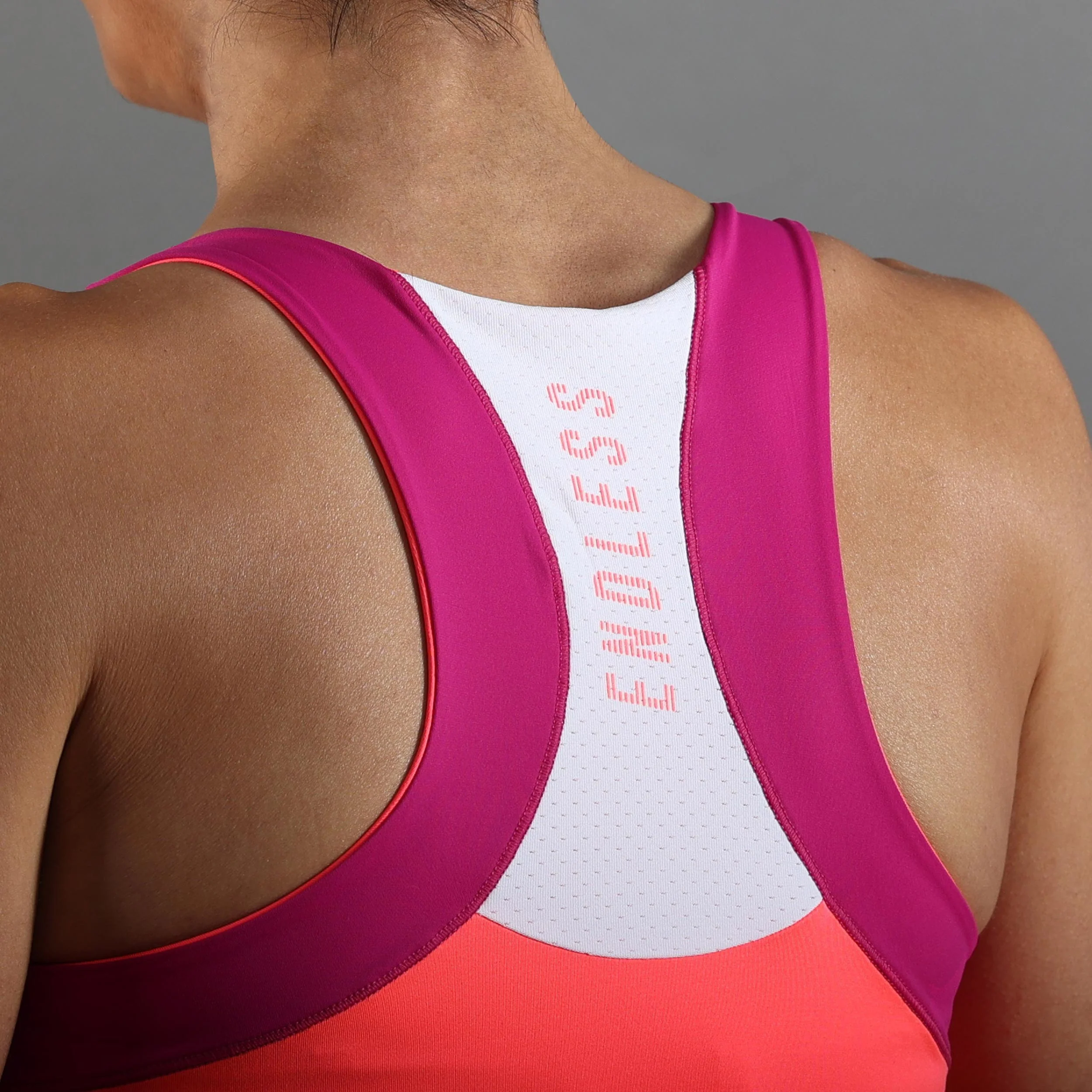 Race Camiseta De Tirantes Mujeres-Coral - Image 9