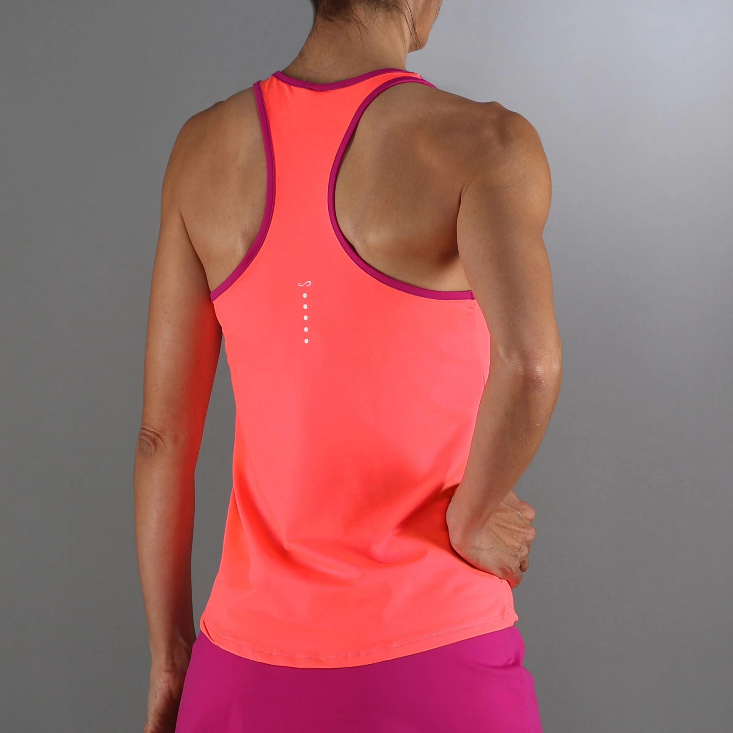 Speed V Camiseta De Tirantes Mujeres-Coral - Image 4