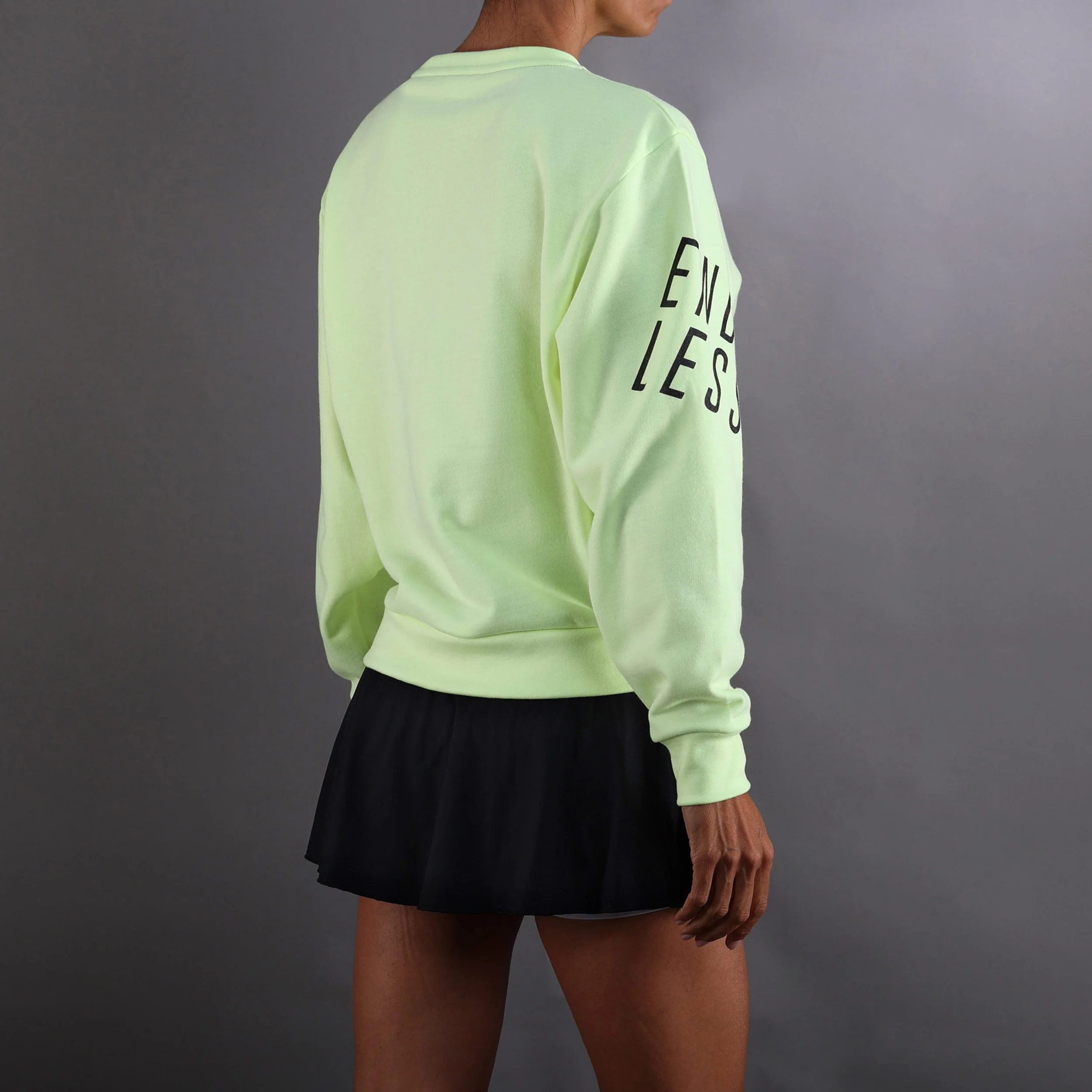Swell Sudadera Mujeres-Amarillo Neón,Azul Oscuro - Image 2