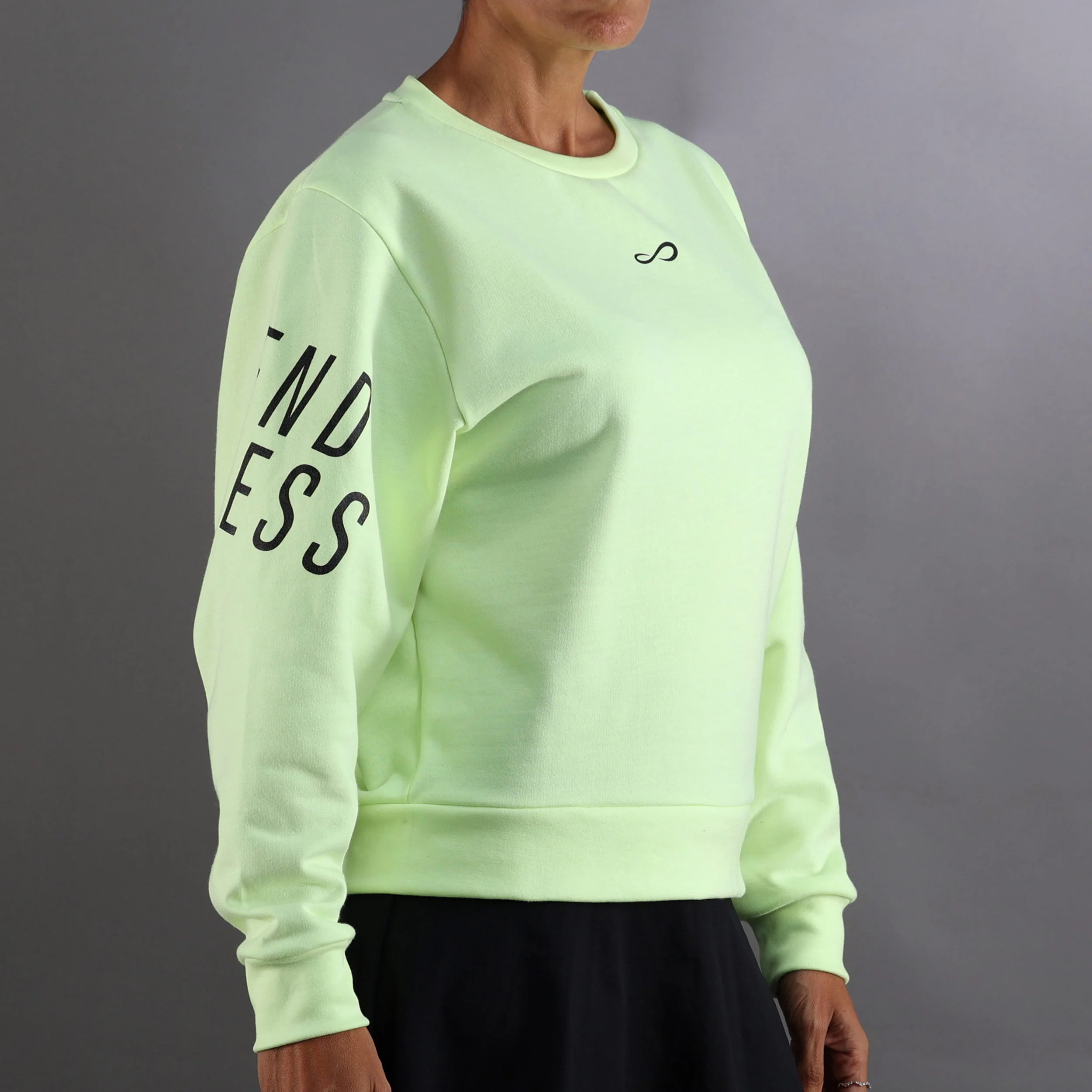 Swell Sudadera Mujeres-Amarillo Neón,Azul Oscuro - Image 3