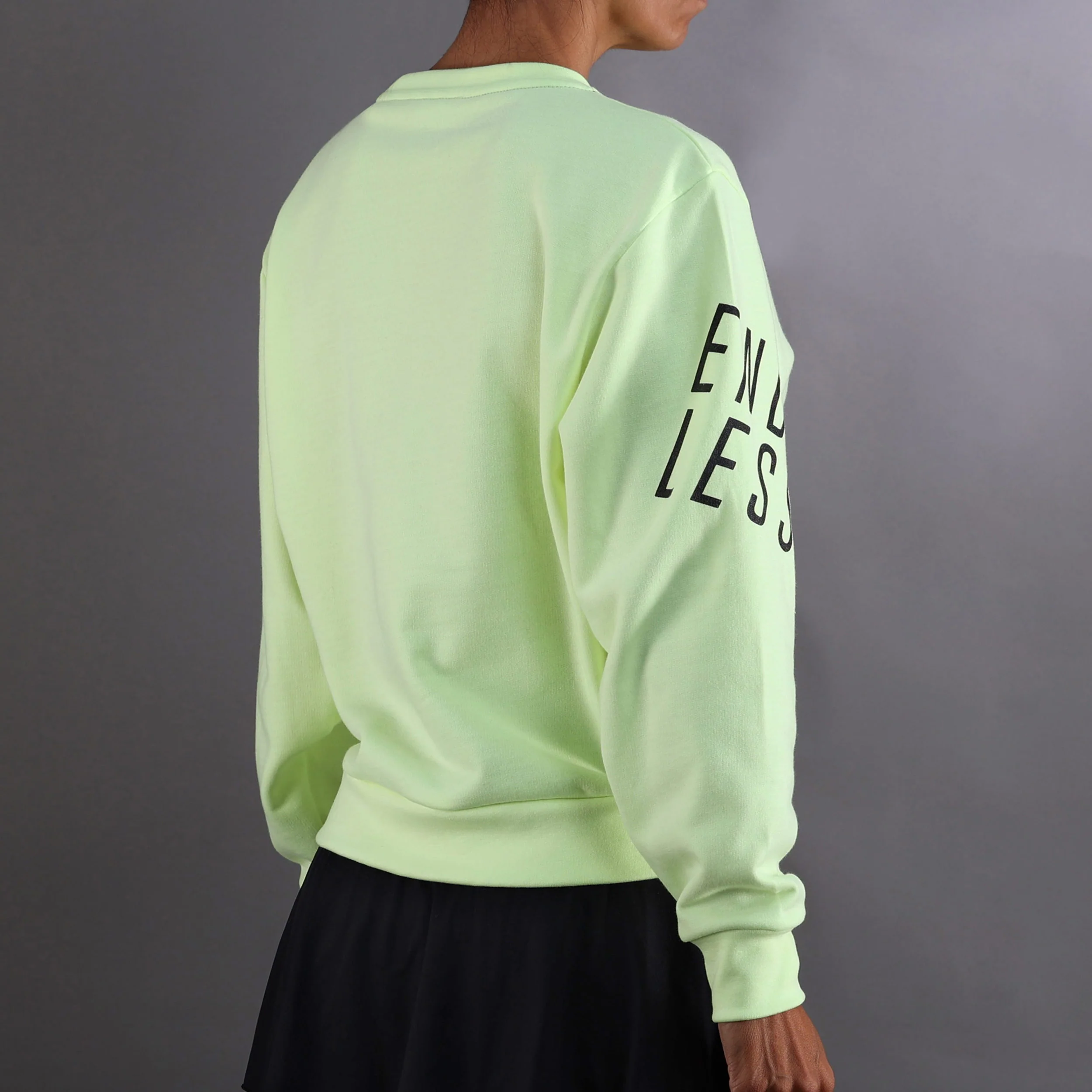 Swell Sudadera Mujeres-Amarillo Neón,Azul Oscuro - Image 4