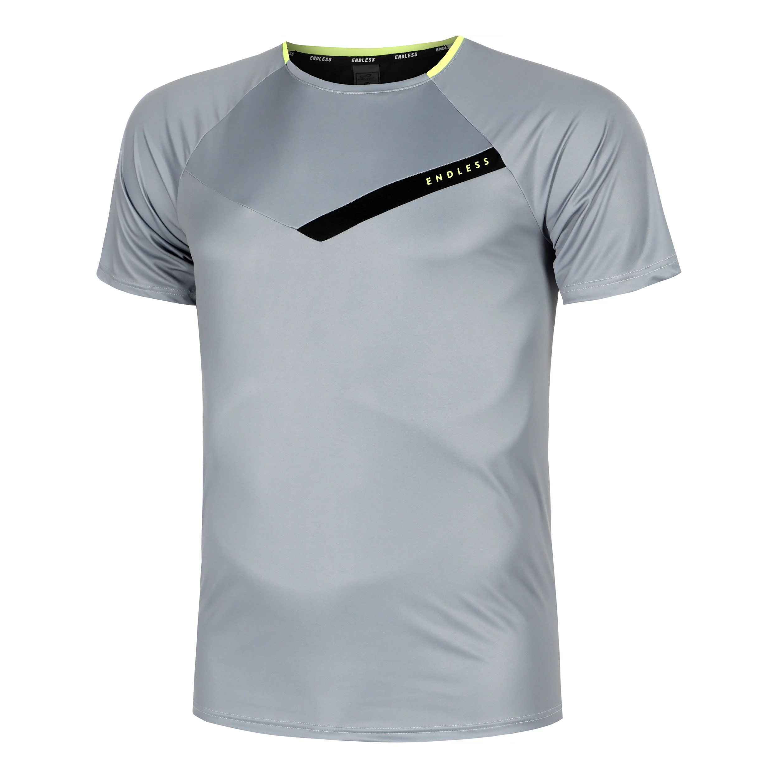 Tracer Camiseta De Manga Corta Hombres-Gris