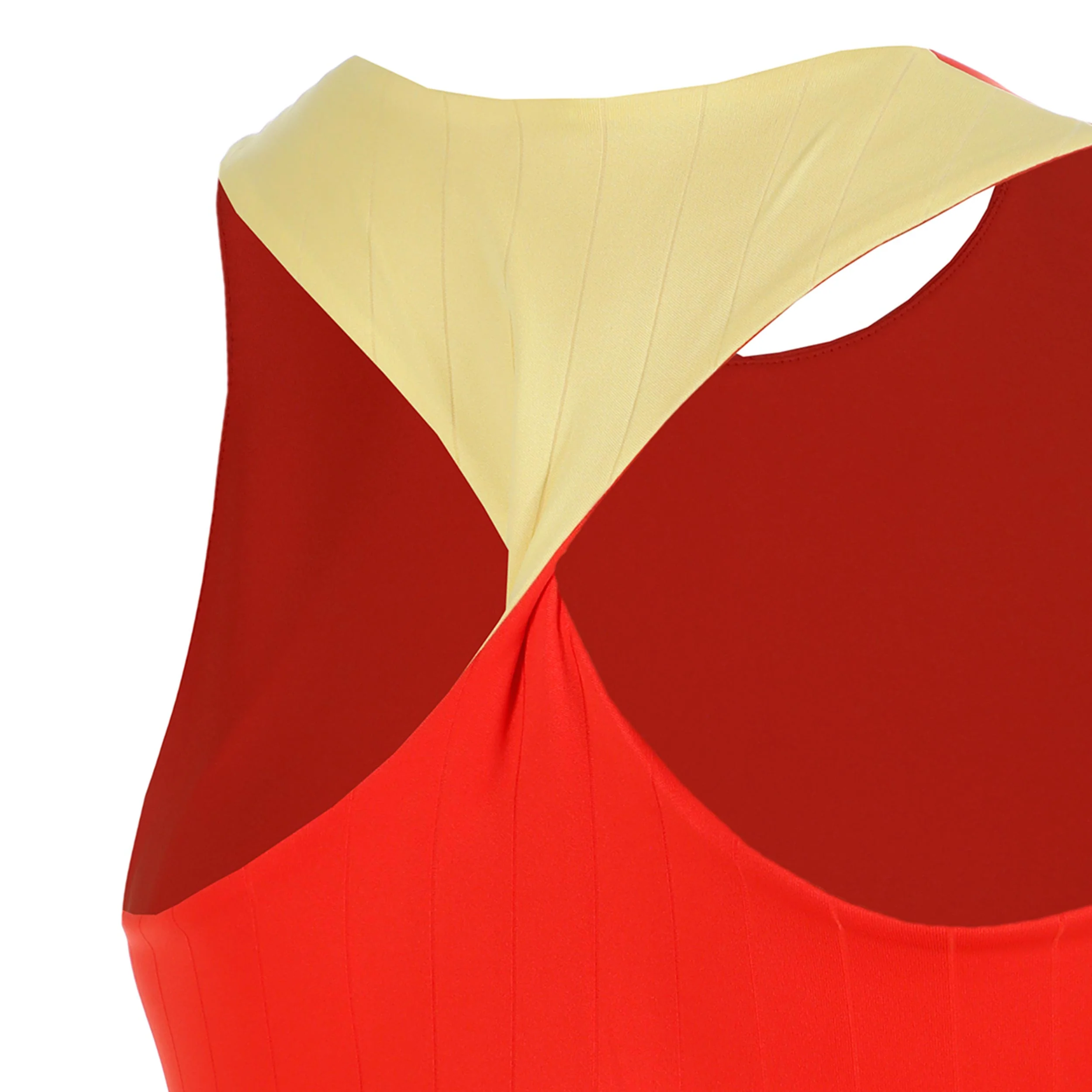 Ivette Camiseta de tirantes Mujeres-coral, albaricoque - Image 4