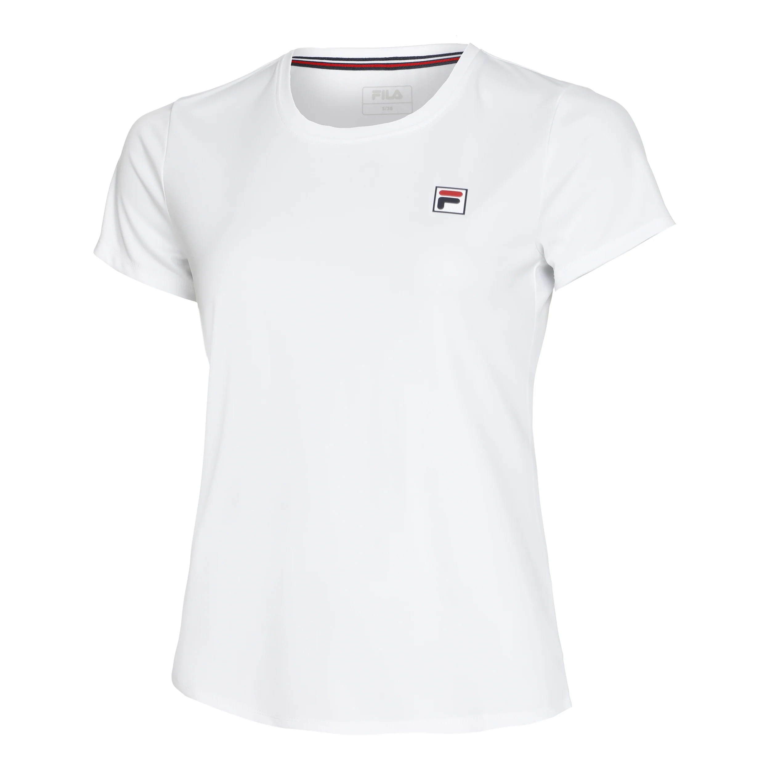 Leonie Camiseta De Manga Corta Mujeres-Blanco