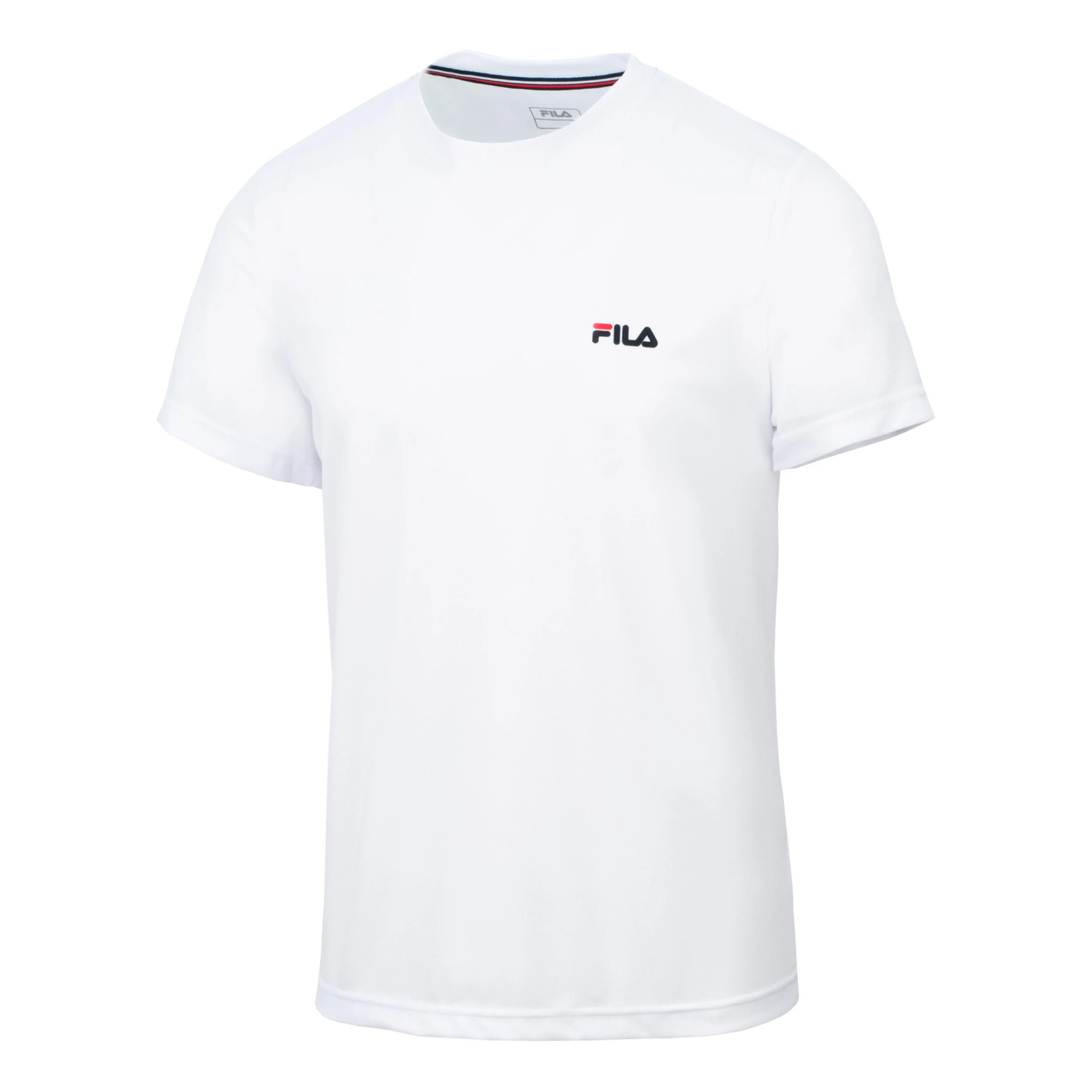 Logo small 2 Camiseta de manga corta Hombres-blanco