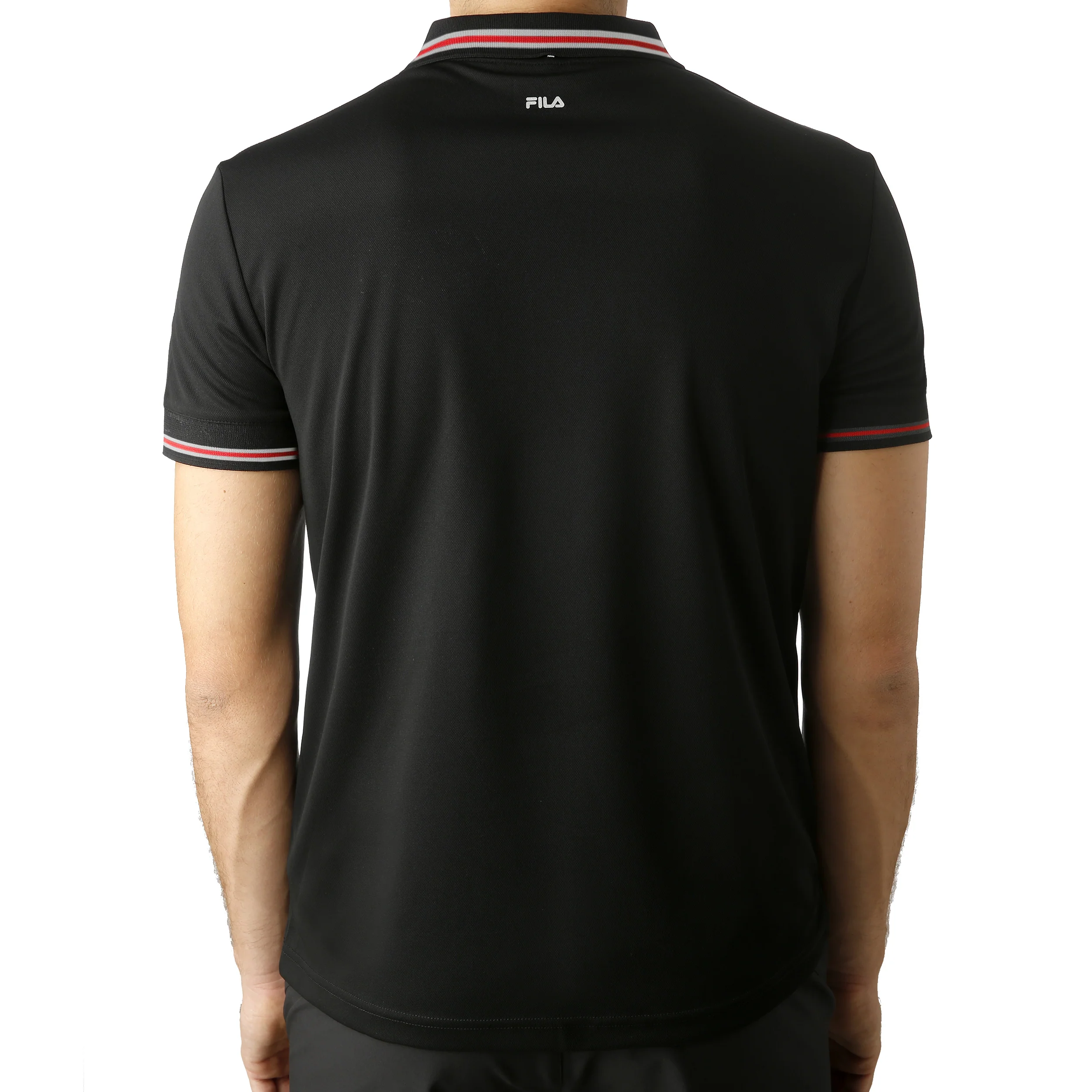 Piro Polo Hombres-Negro,Rojo - Image 3