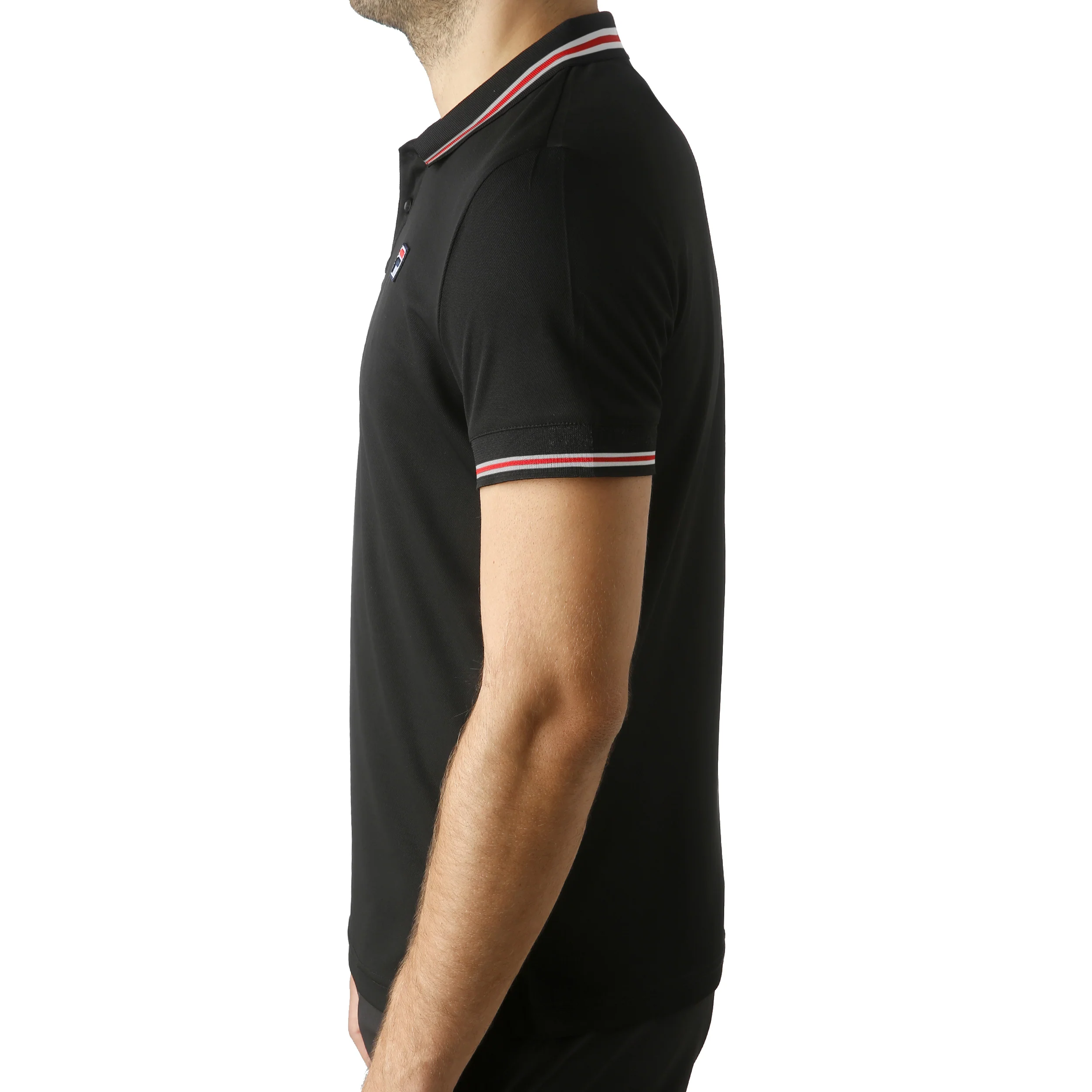 Piro Polo Hombres-Negro,Rojo - Image 4