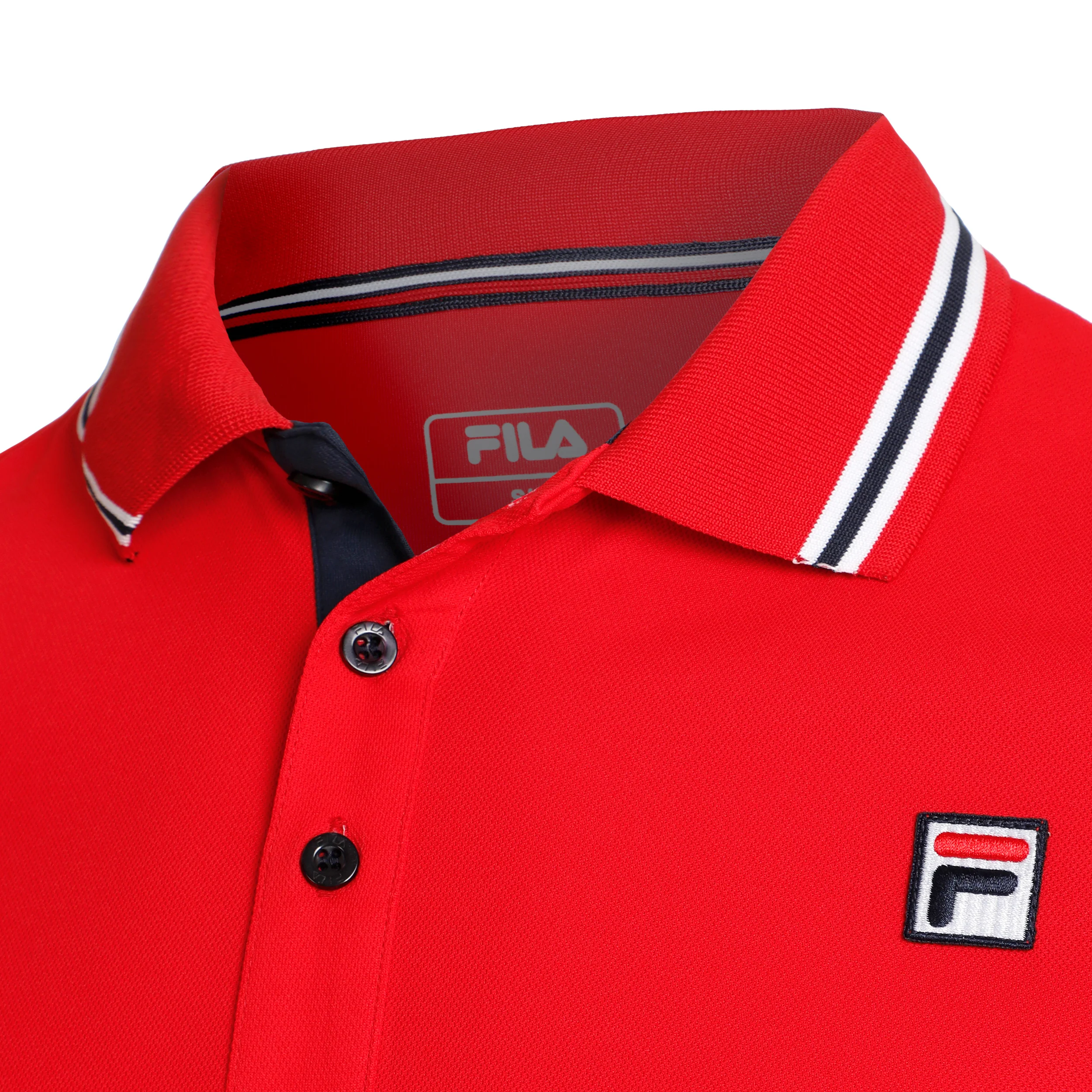Piro Polo Hombres-Rojo,Blanco - Image 3