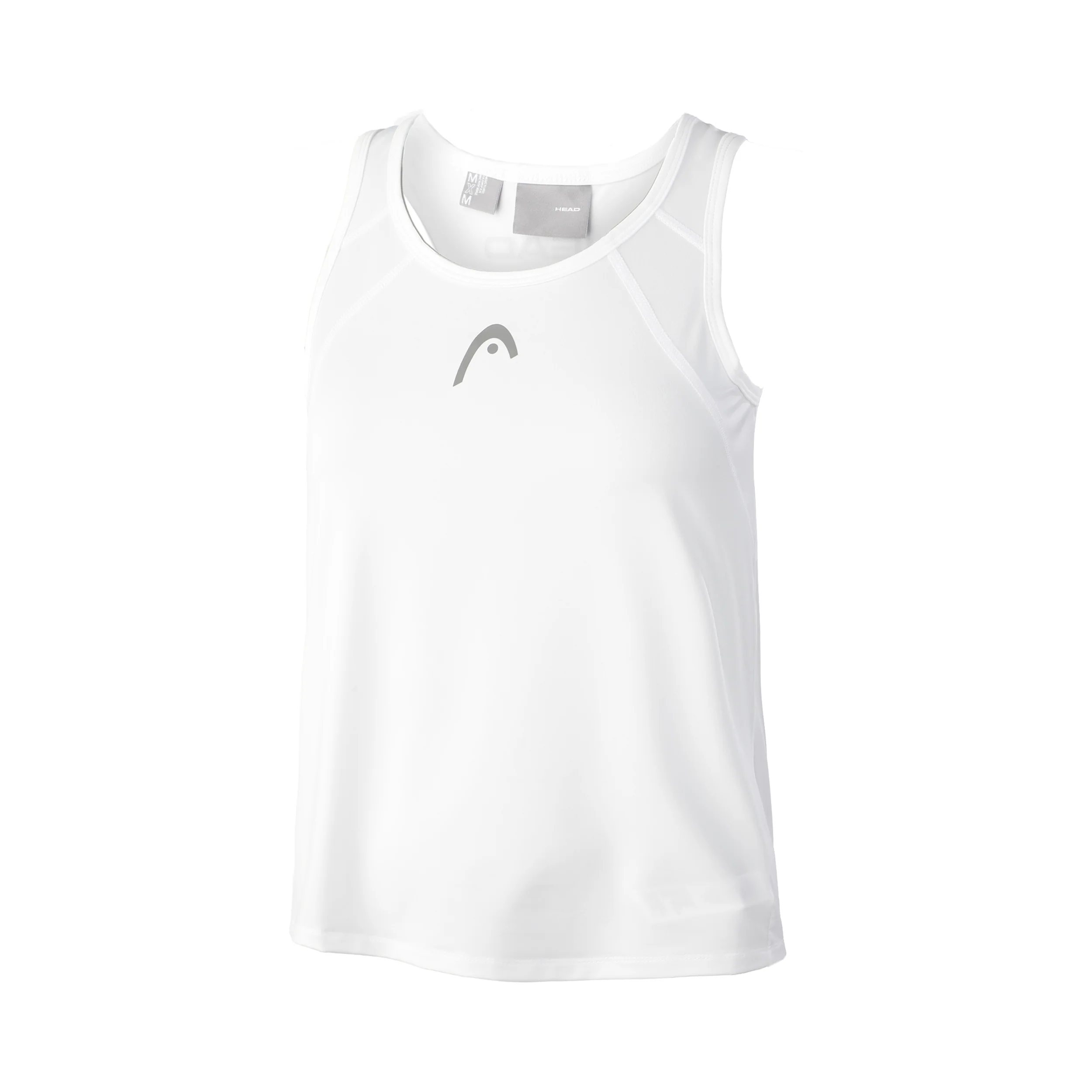 22 Camiseta De Tirantes Chicas-Blanco