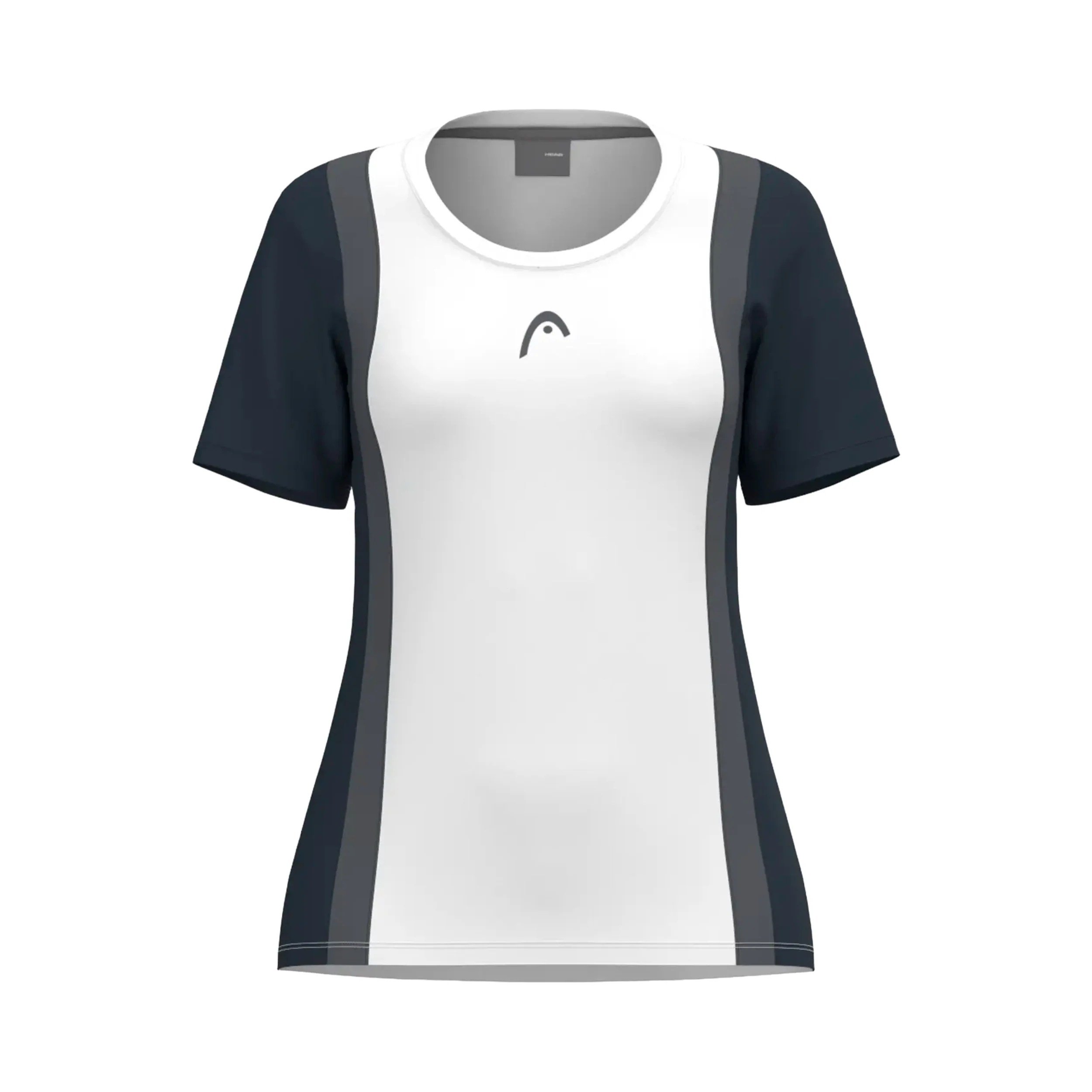 Club 25 Tech Camiseta de manga corta Chicas - azul oscuro, blanco