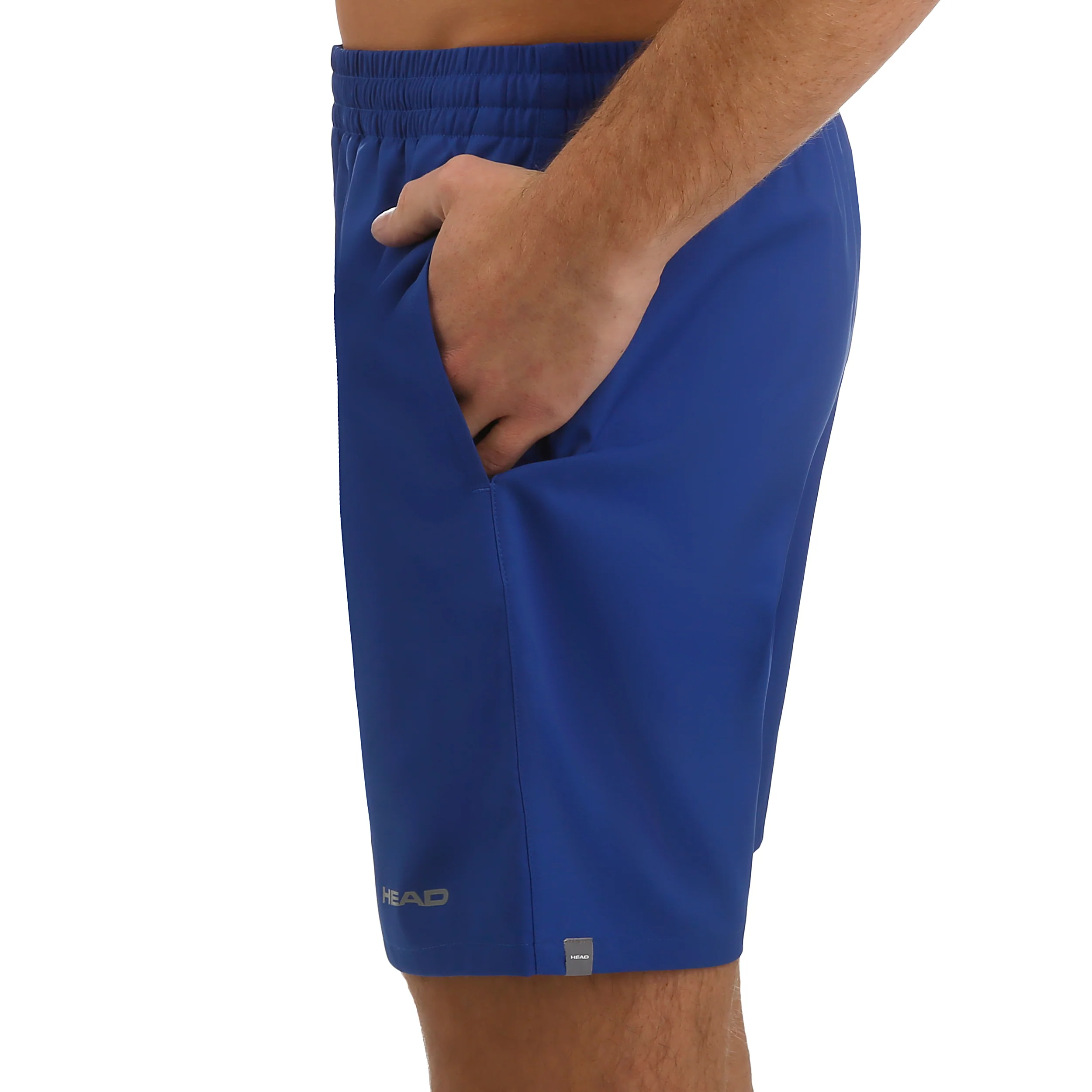 Club 7in Shorts Hombres-Azul,Plateado - Image 4