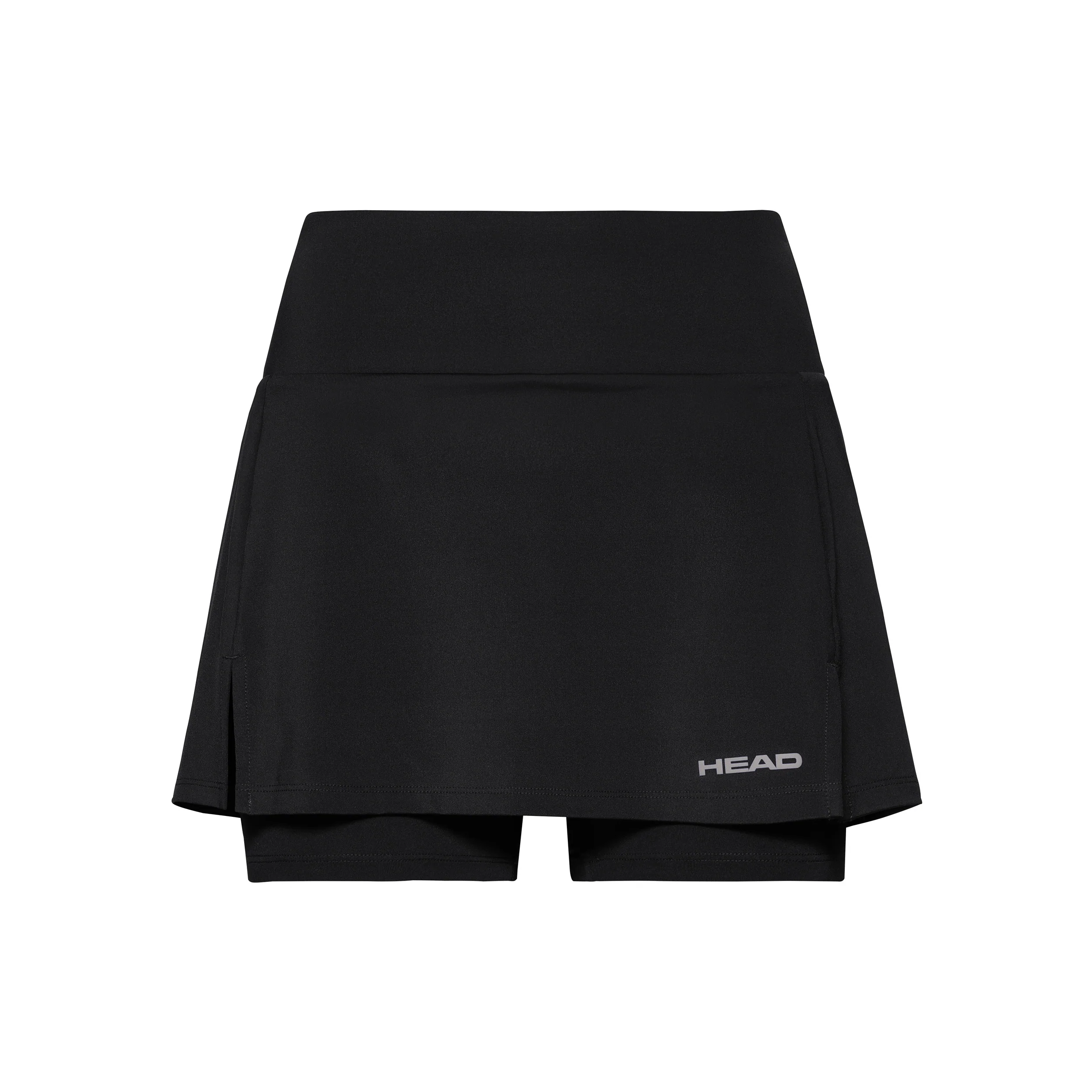 Club Basic Falda Chicas-Negro,Plateado