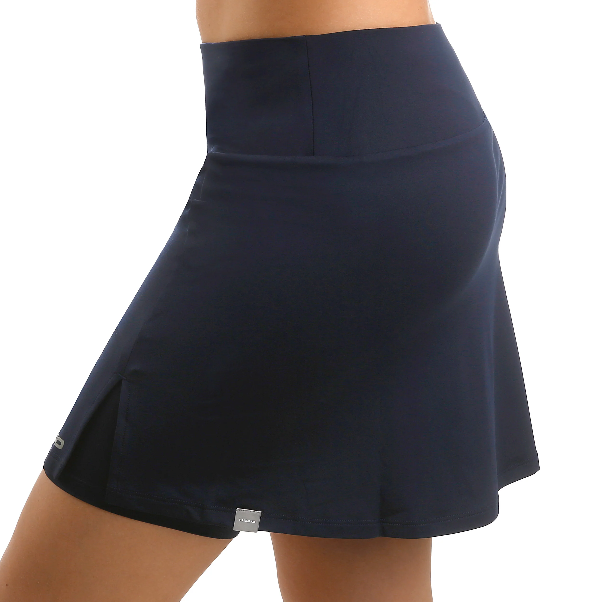 Club Basic Long Falda Mujeres-Azul Oscuro,Plateado - Image 4