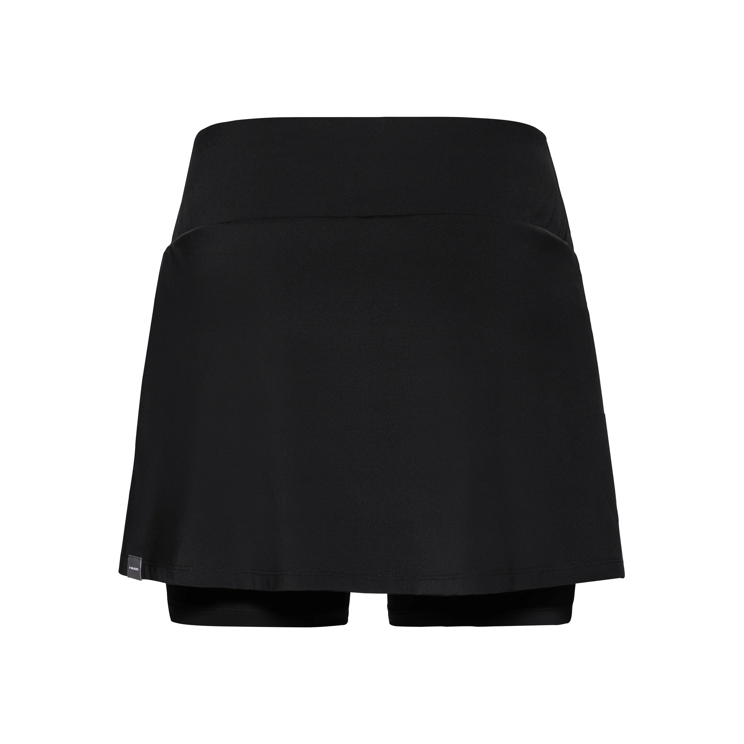 Club Basic Long Falda Mujeres-Negro,Plateado - Image 2