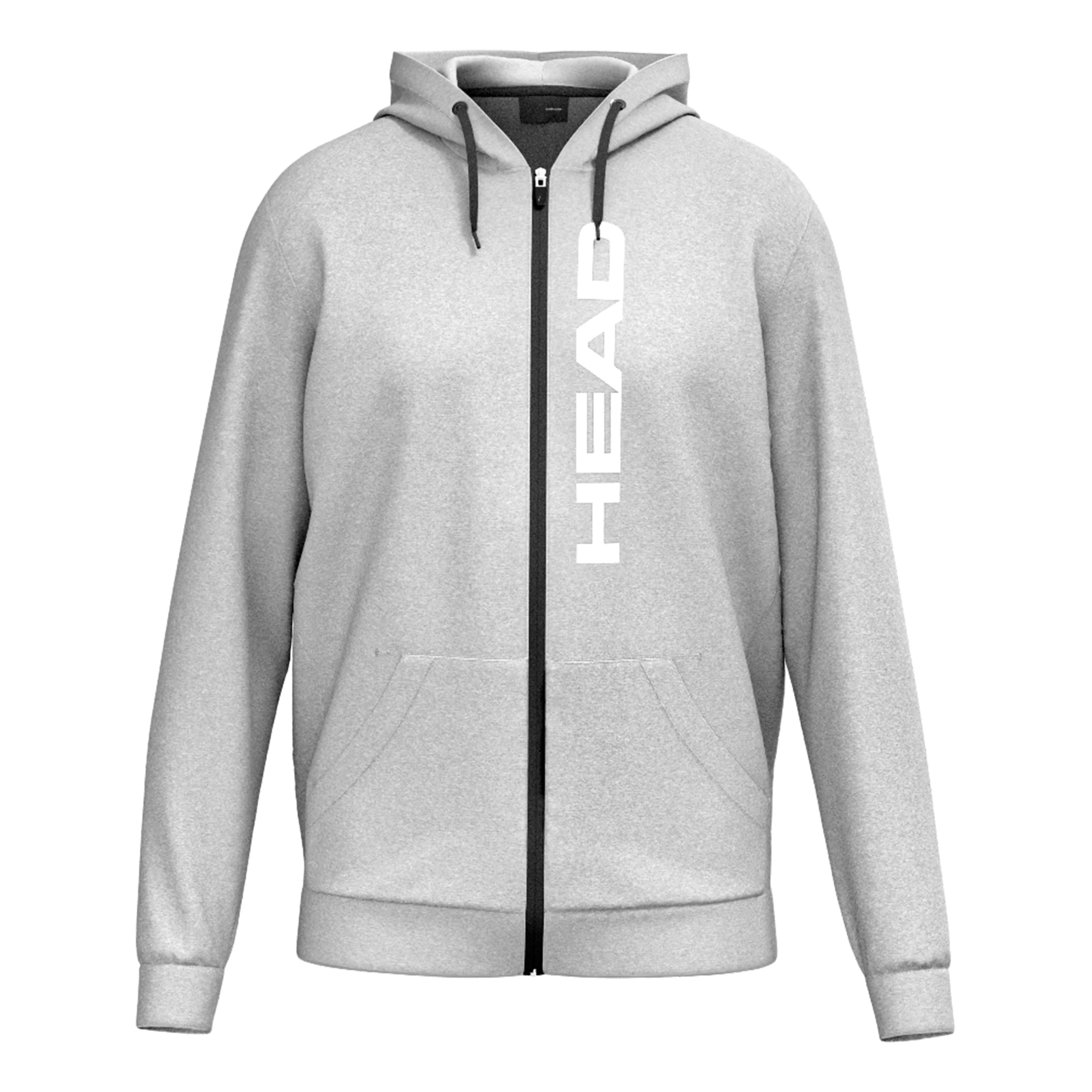 Club Original Full Zip Sudadera Con Cremallera Hombres-Gris Claro