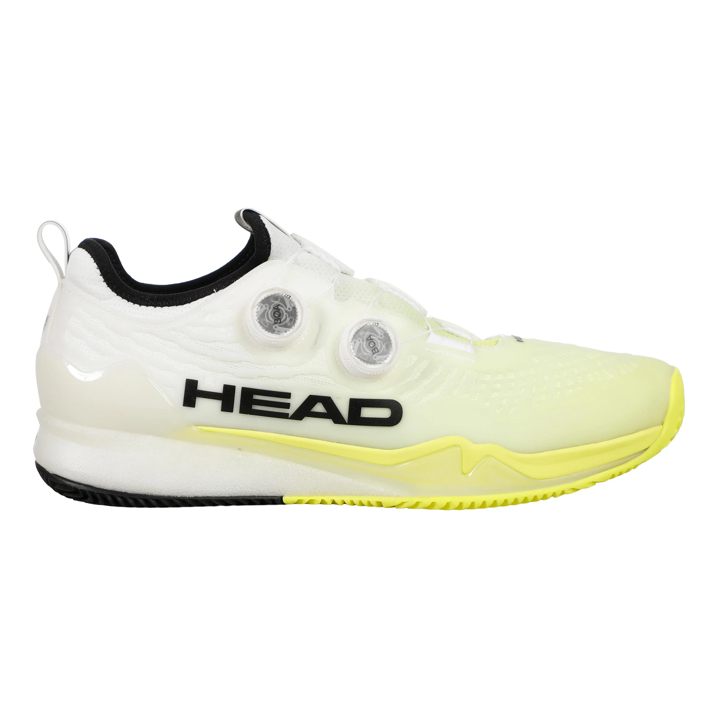 Endure Pro BOA Zapatilla Tierra Batida Hombres-Blanco,Amarillo