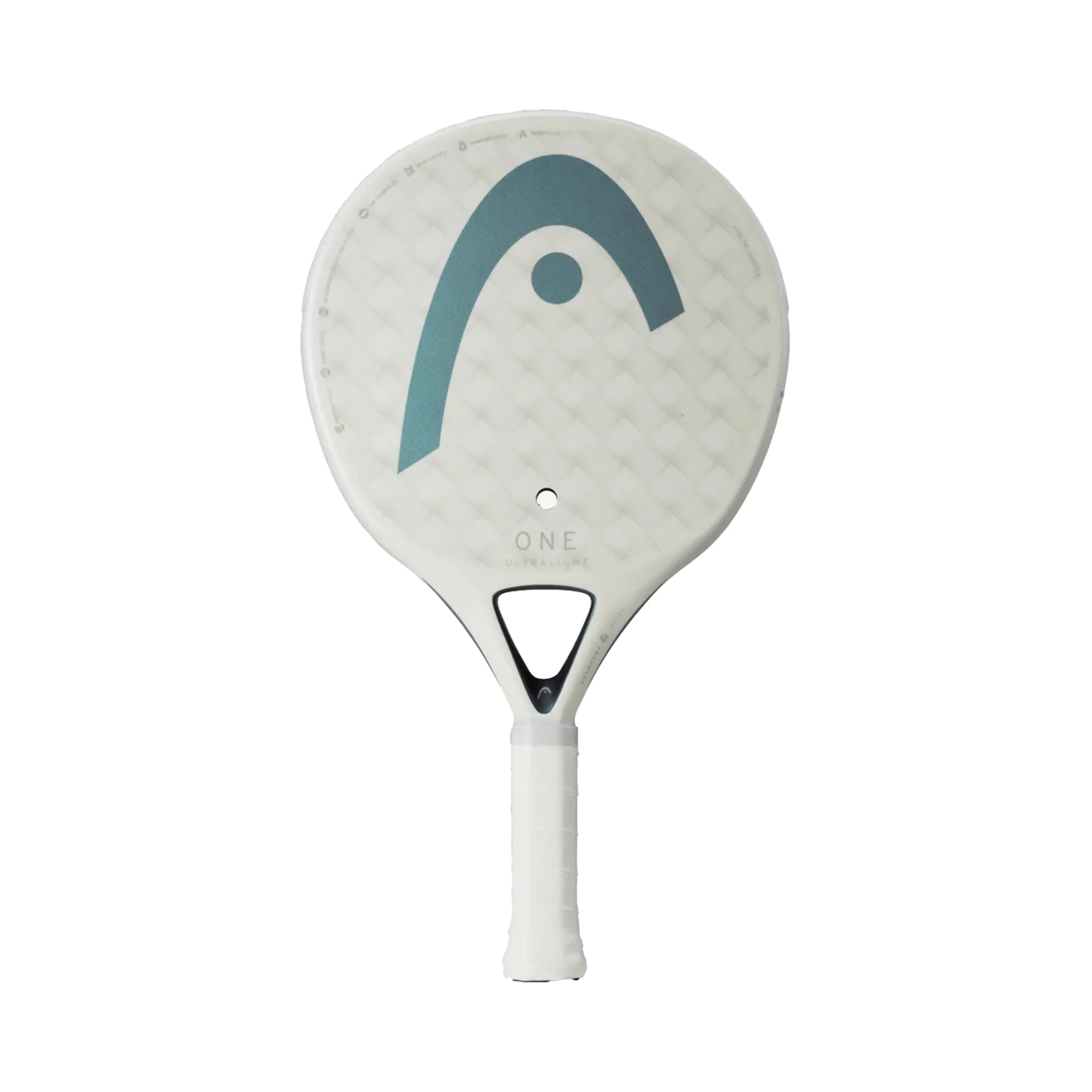 One Ultralight White Pala de pádel Raquetas de test