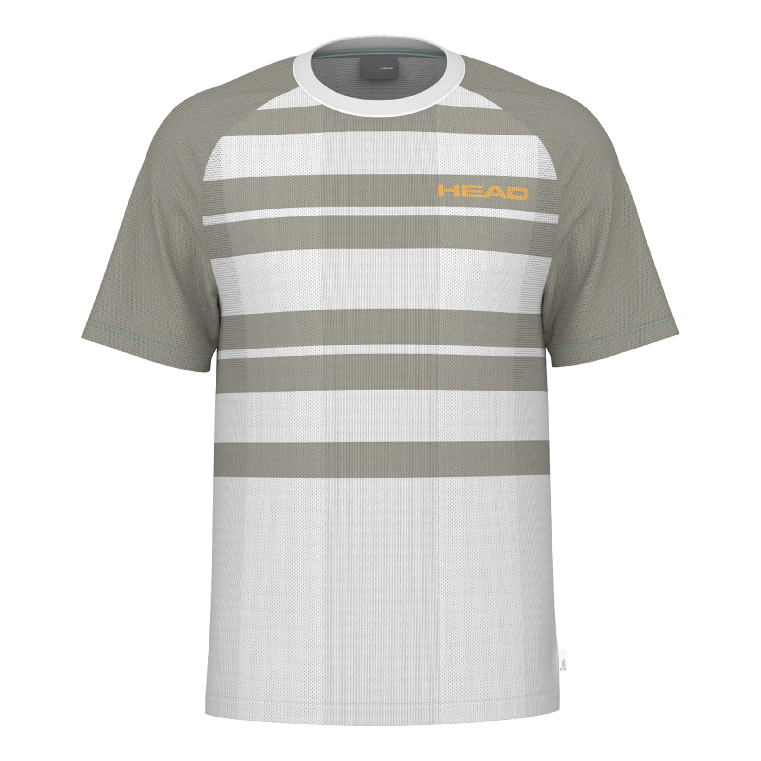 Performance Camiseta De Manga Corta Hombres-Blanco,Beige