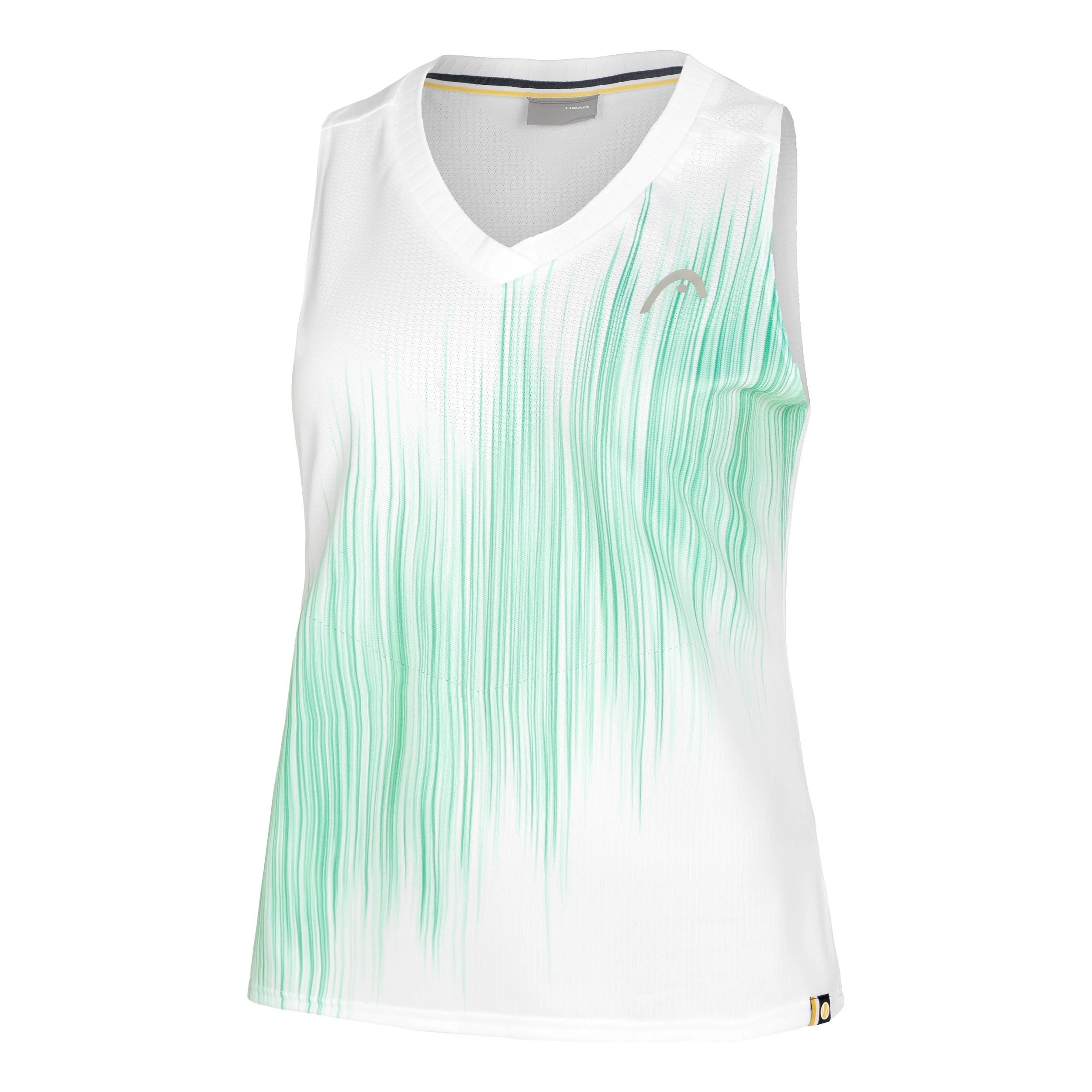 Performance Camiseta De Tirantes Mujeres-Blanco,Turquesa