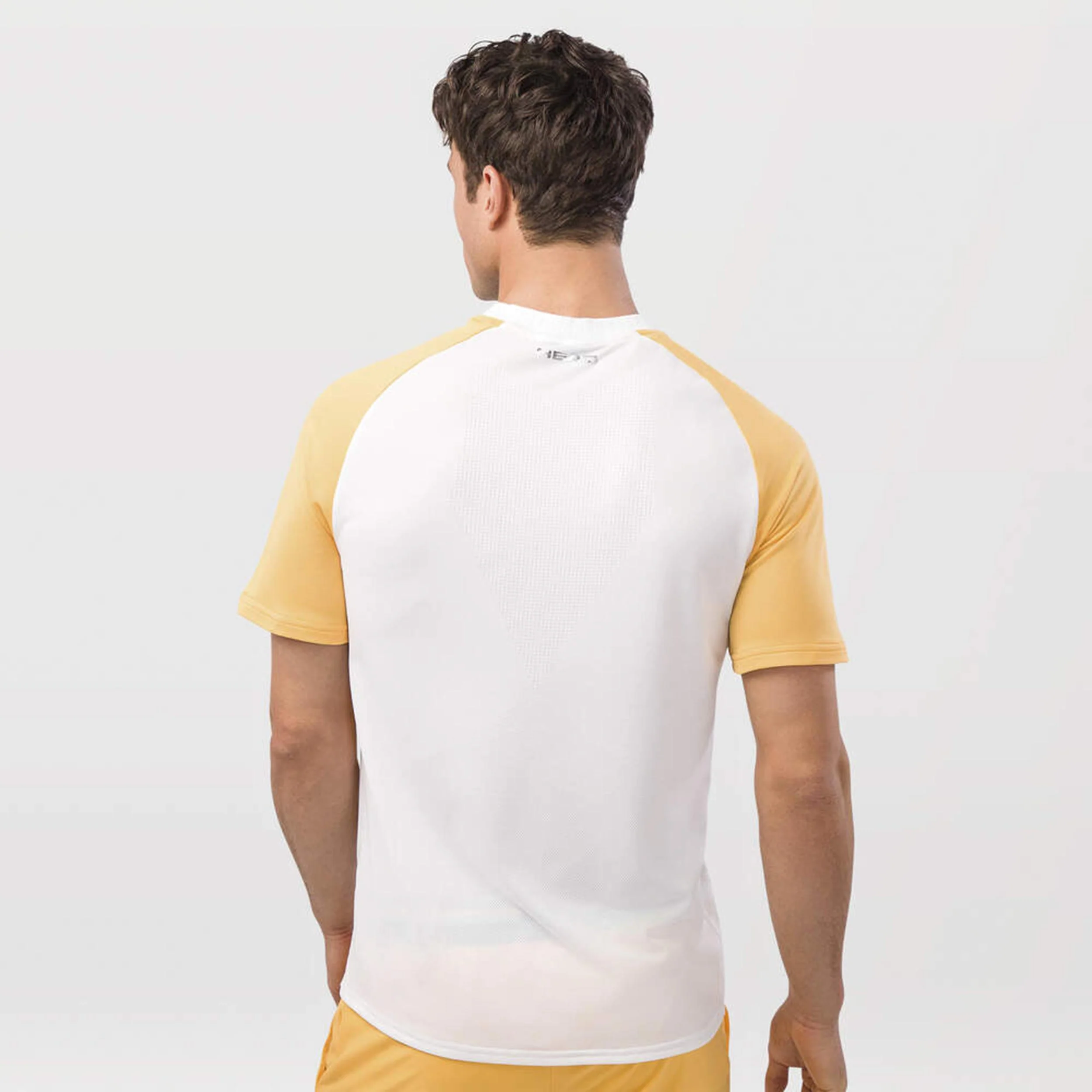 Performance Mc New York Camiseta De Manga Corta Hombres-Blanco,Amarillo Oro - Image 2