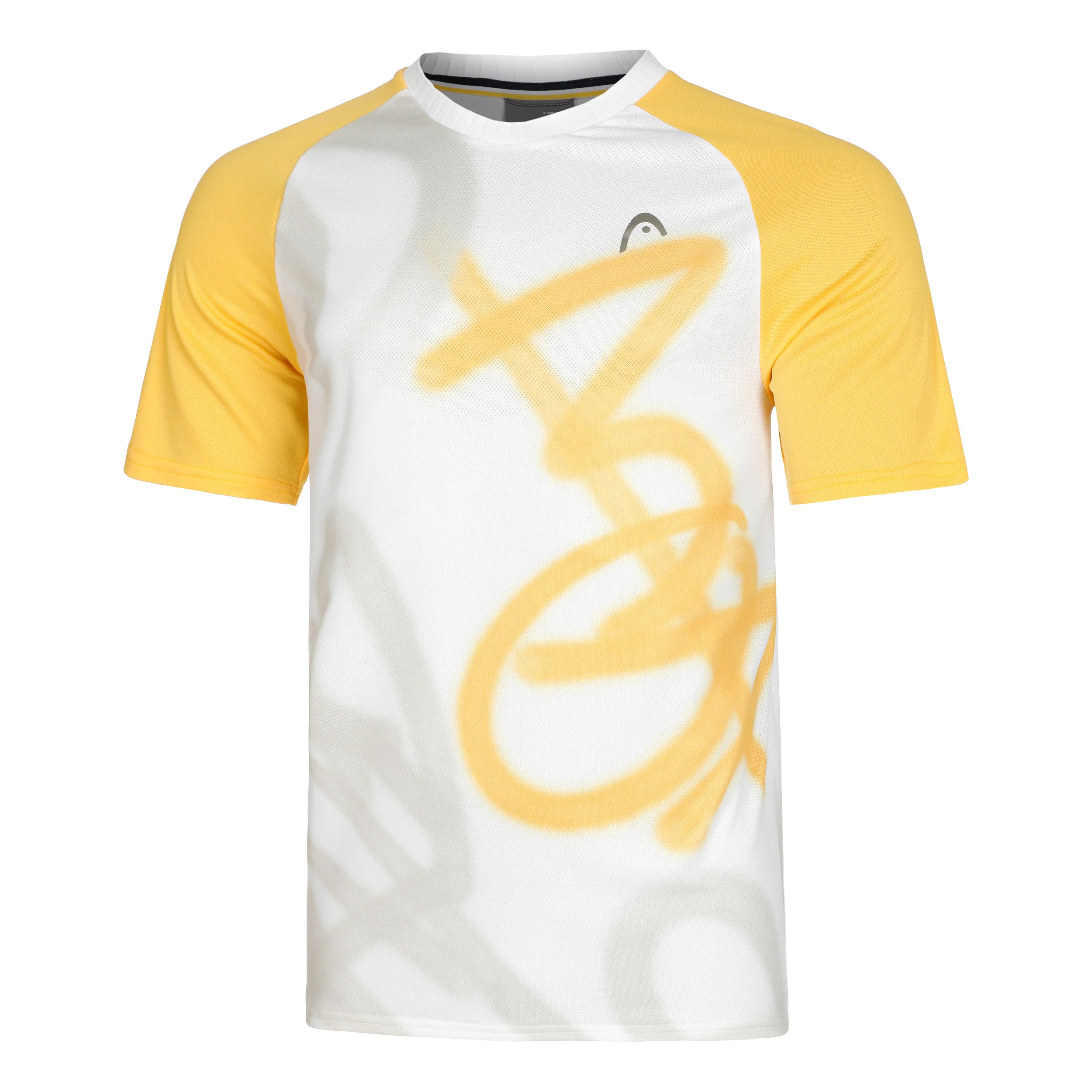 Performance Mc New York Camiseta De Manga Corta Hombres-Blanco,Amarillo Oro - Image 6