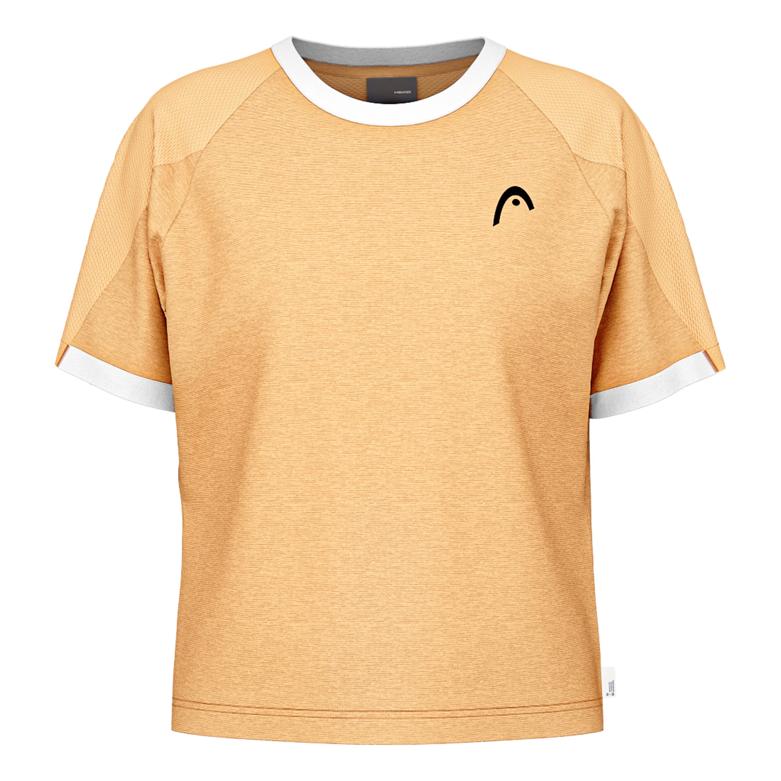 Play Tech Camiseta De Manga Corta Mujeres-Amarillo Oro