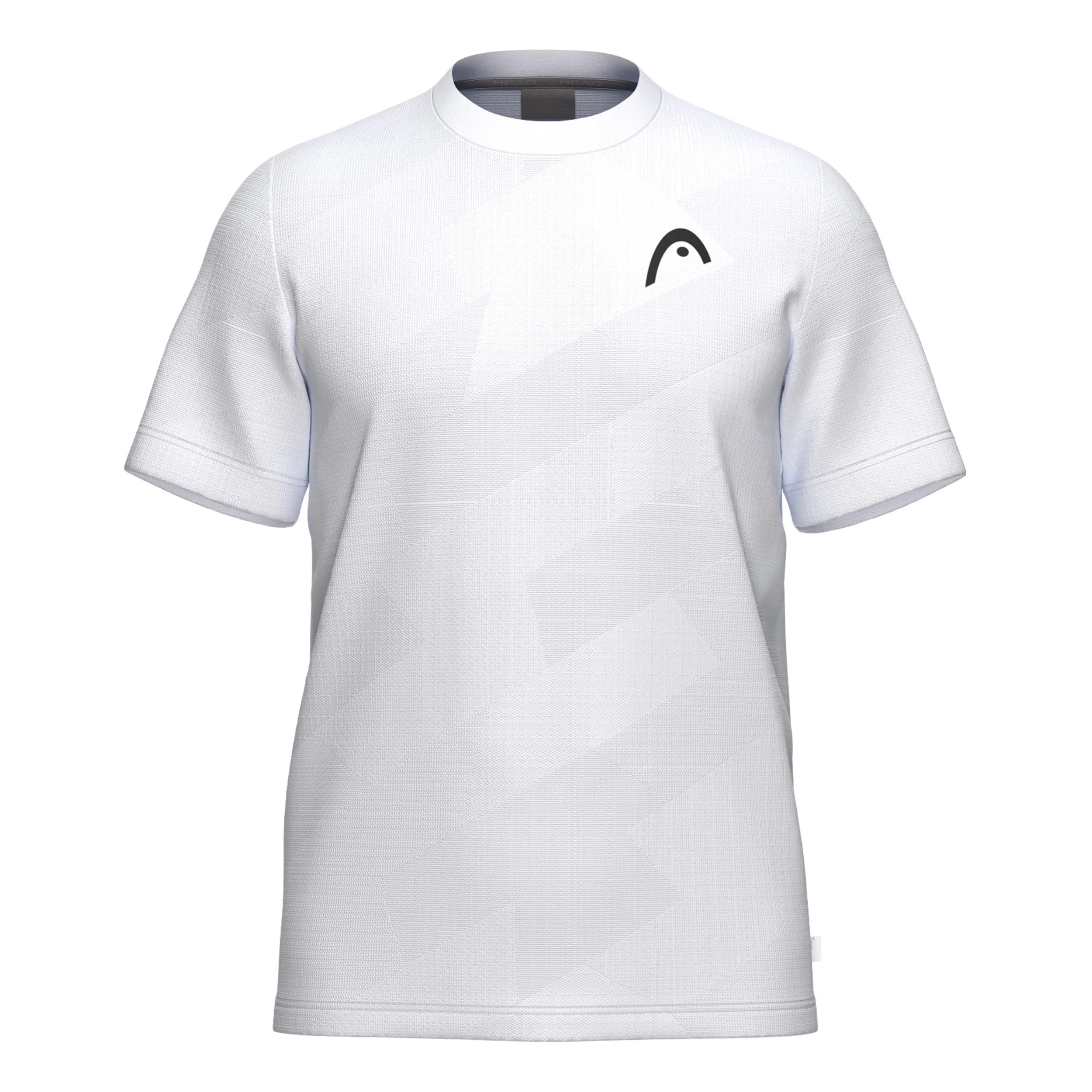 Pro Camiseta de manga corta Hombres-blanco
